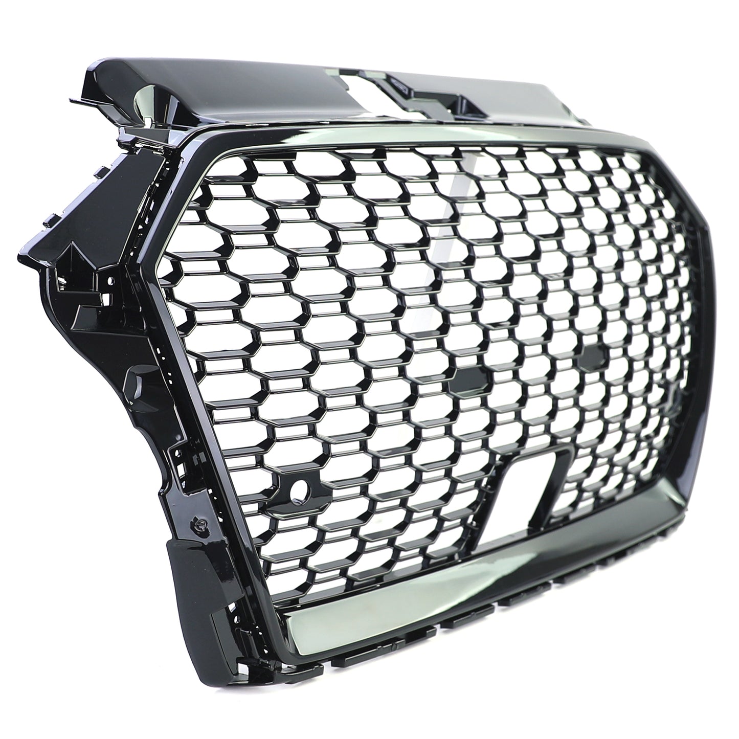 Audi A3 8V 16-20 con ACC Griglia radiatore sportiva griglia a nido d'ape LUCIDA