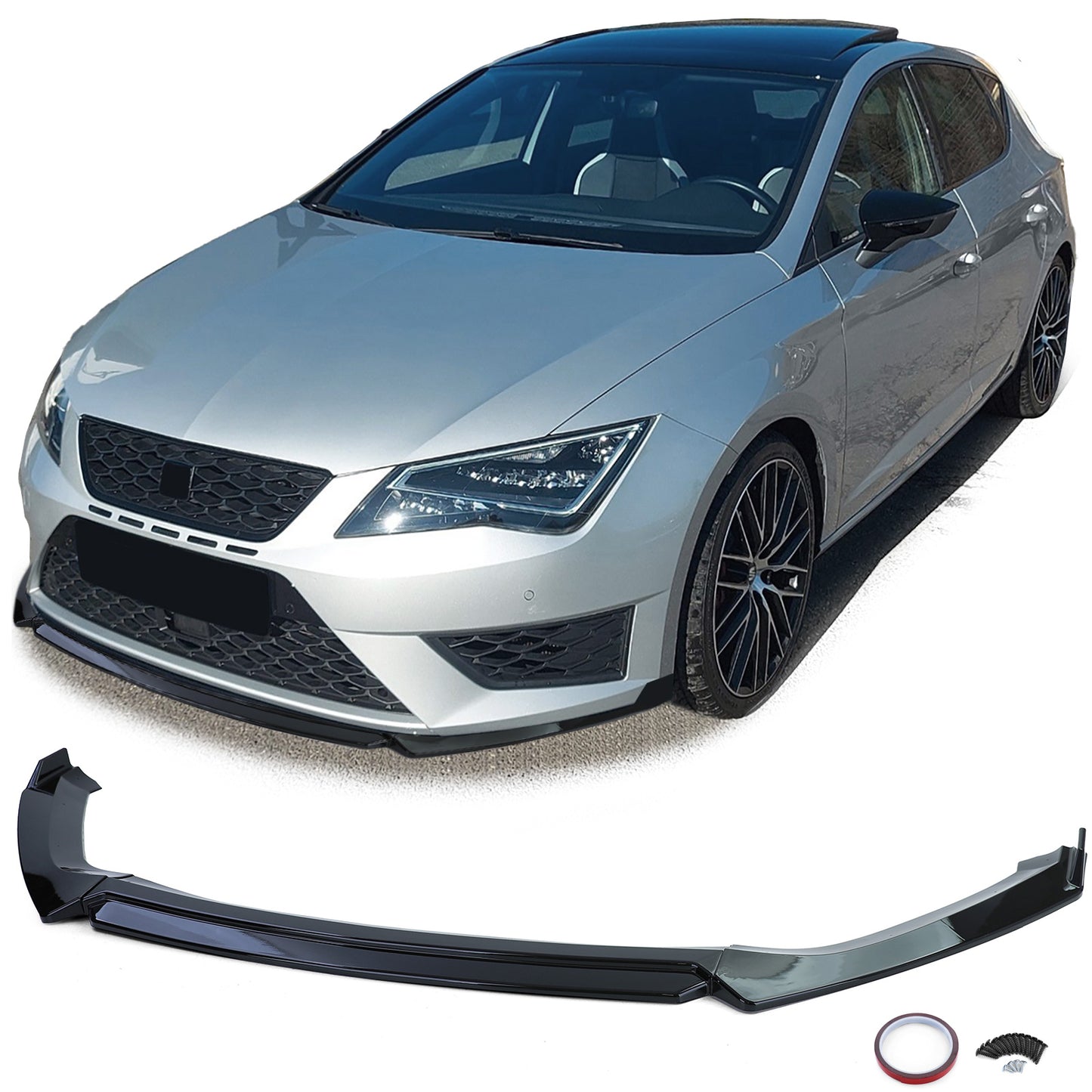 Seat Leon 5F Cupra 12-20 Spoiler anteriore lip performance