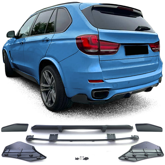 BMW X5 F15 13-18 Diffusore posteriore performance nero opaco