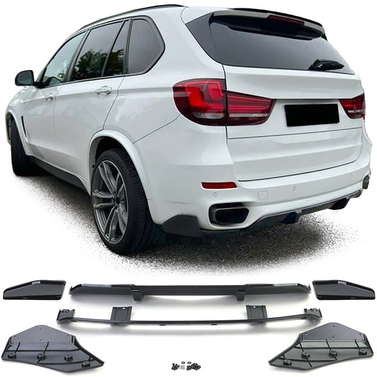 BMW X5 F15 13-18 Diffusore posteriore performance nero lucido