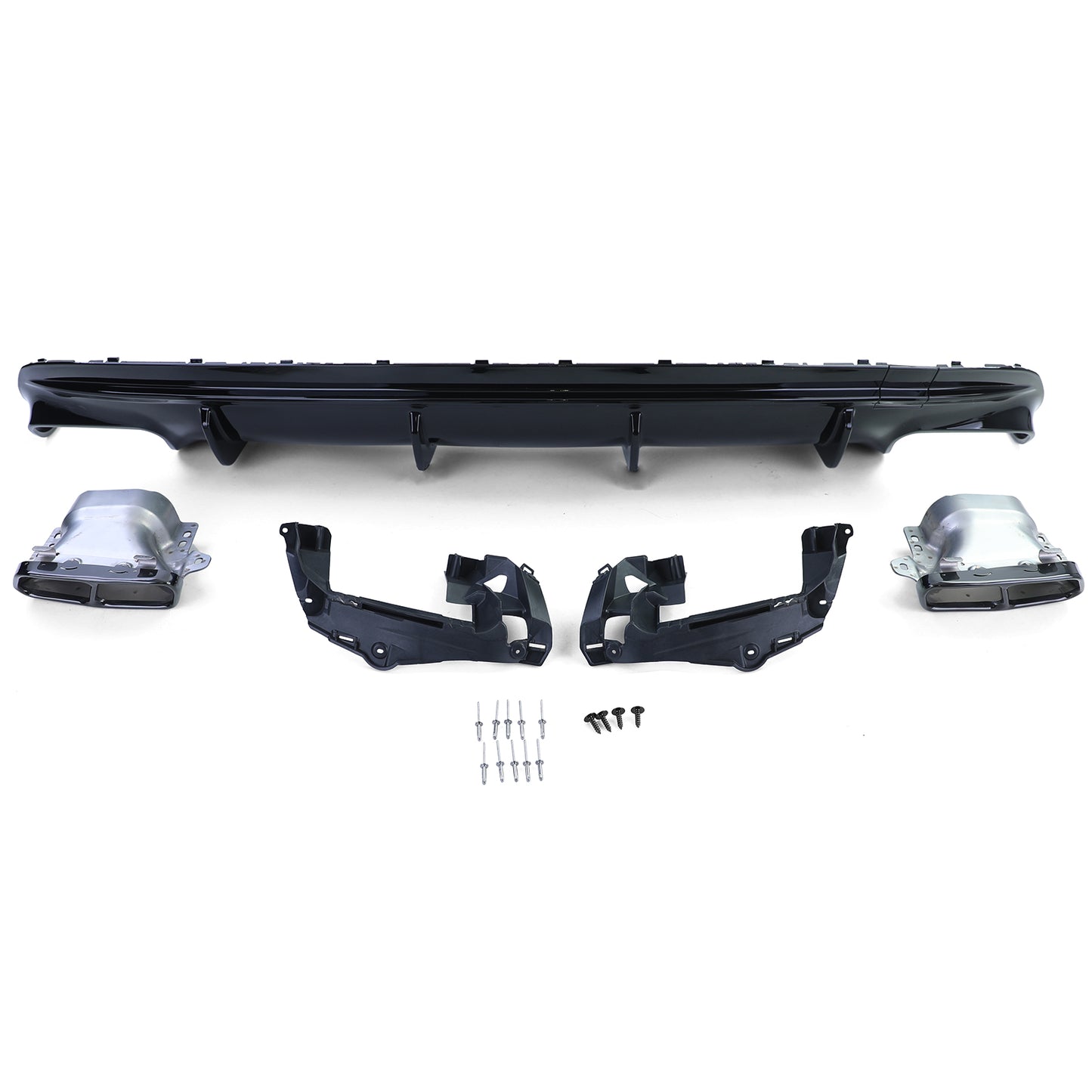 Mercedes CLA C117 13-19 Diffusore posteriore AMG + Terminali