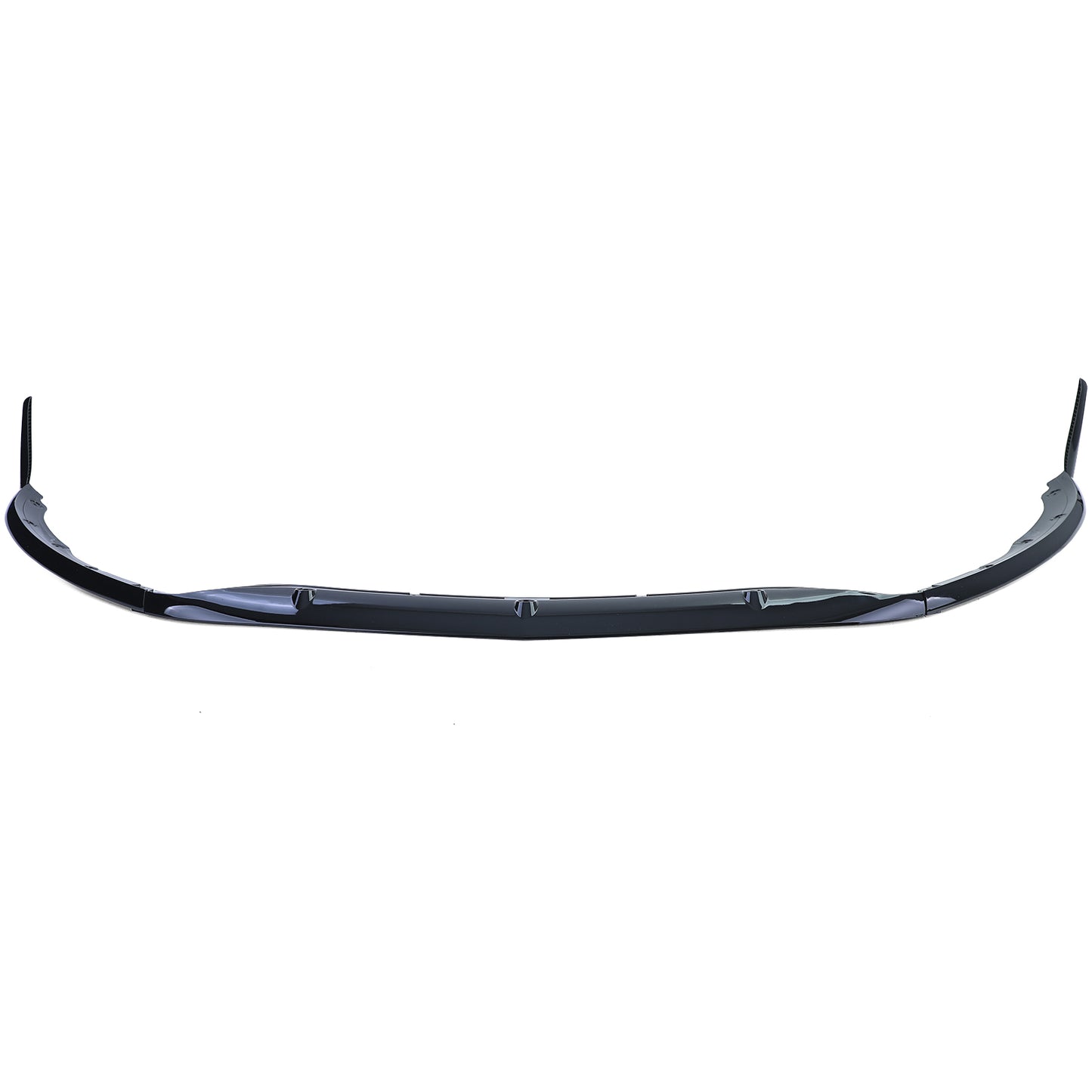 Mercedes C W205 S205 14-21 spoiler anteriore Nero lucido