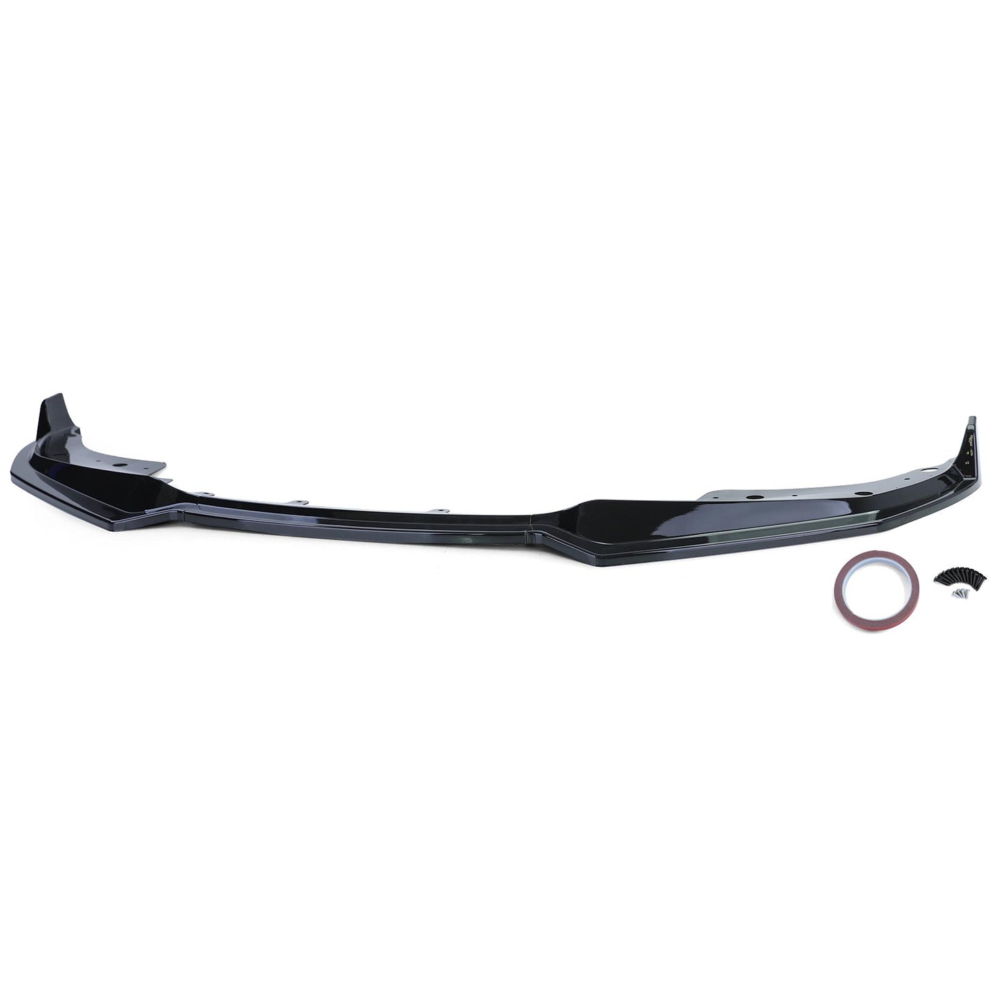 Spoiler anteriore lip performance nero lucido adatto per BMW Serie 4 G22 G23 G26 da 20