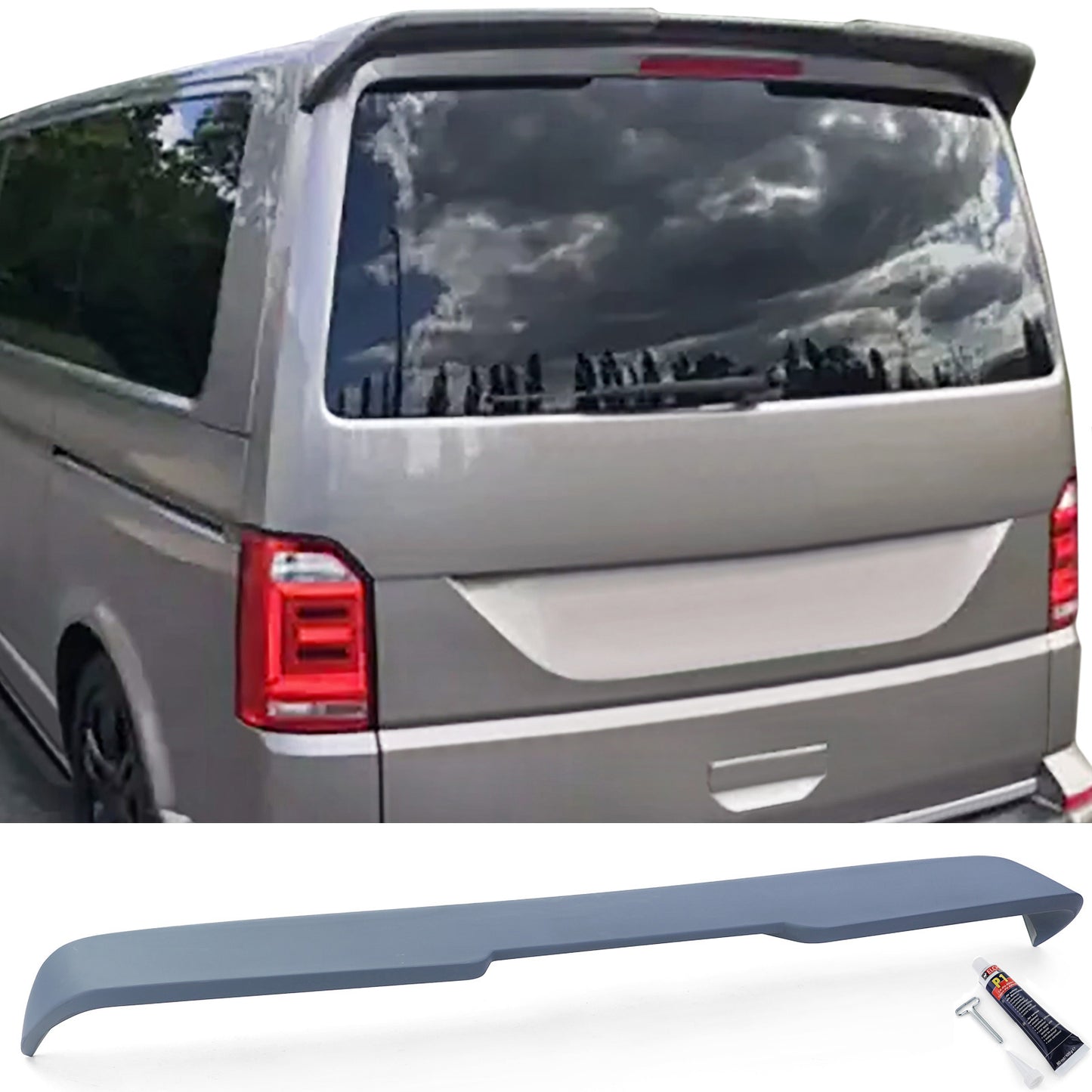 VW Bus T6 T6.1 con portellone da 15 Spoiler posteriore