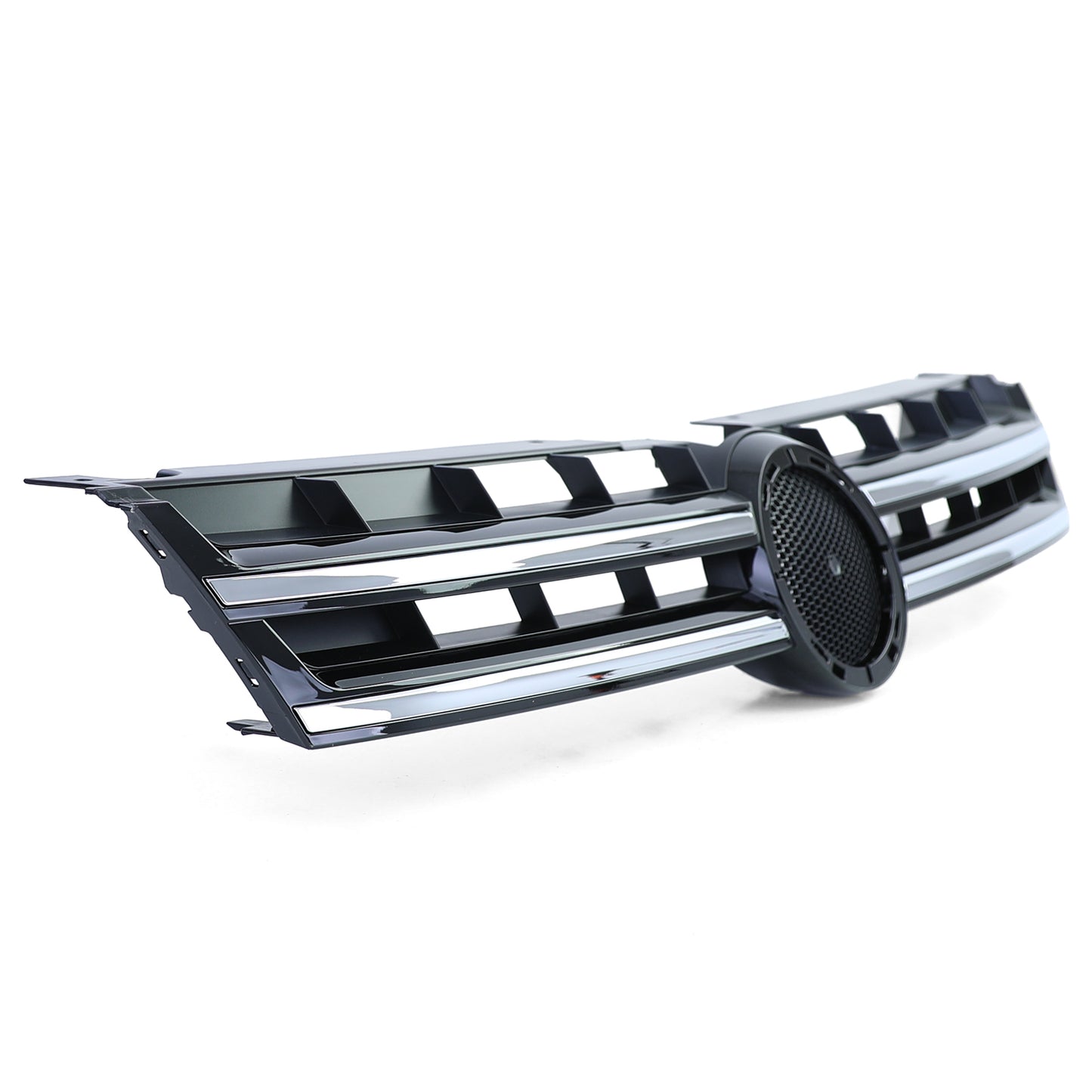 VW Touareg 2 7P Pre-Restyling 10-14 Griglia radiatore griglia anteriore nera lucida