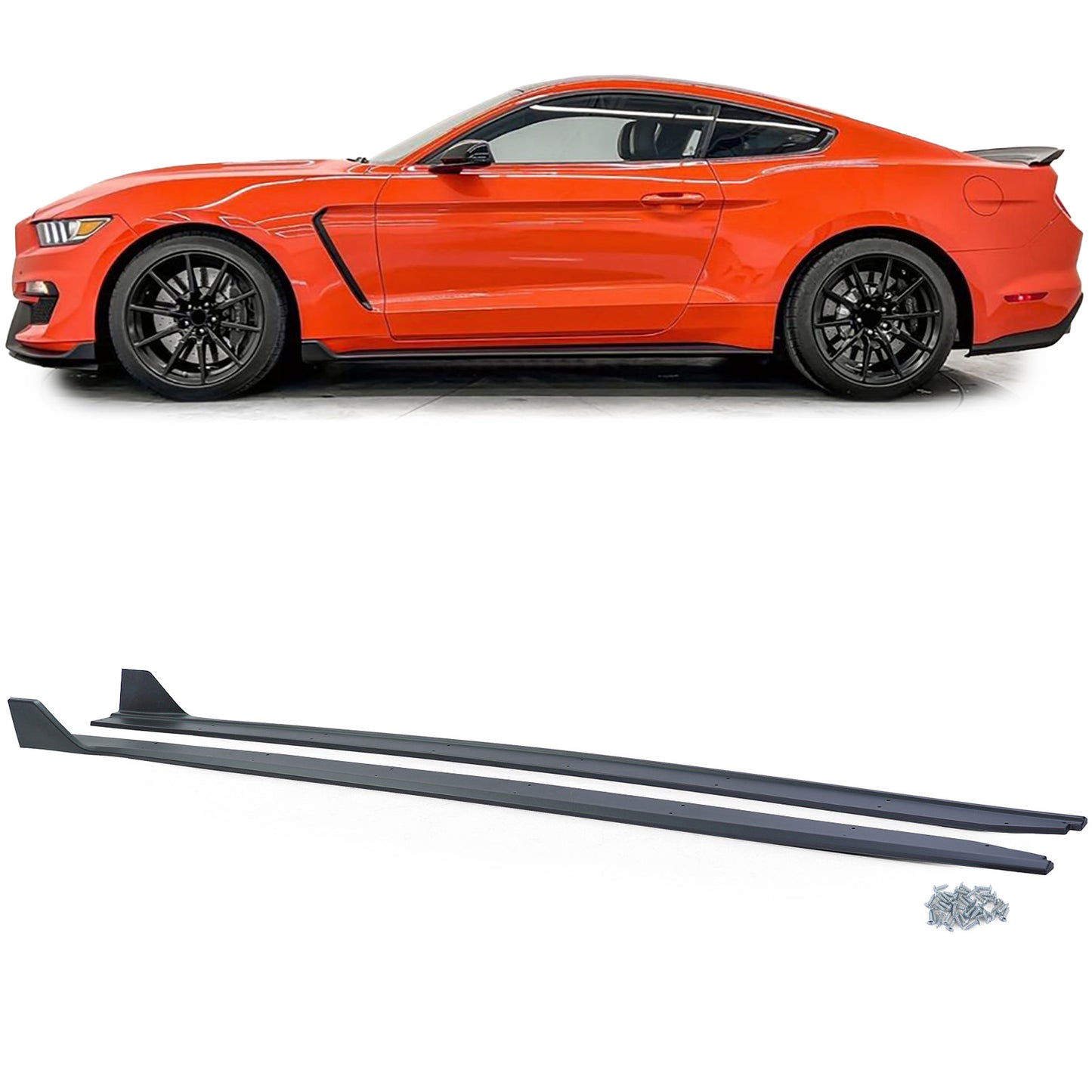 Ford Mustang 6 Coupe Cabrio 14-22 Minigonne laterali Performance