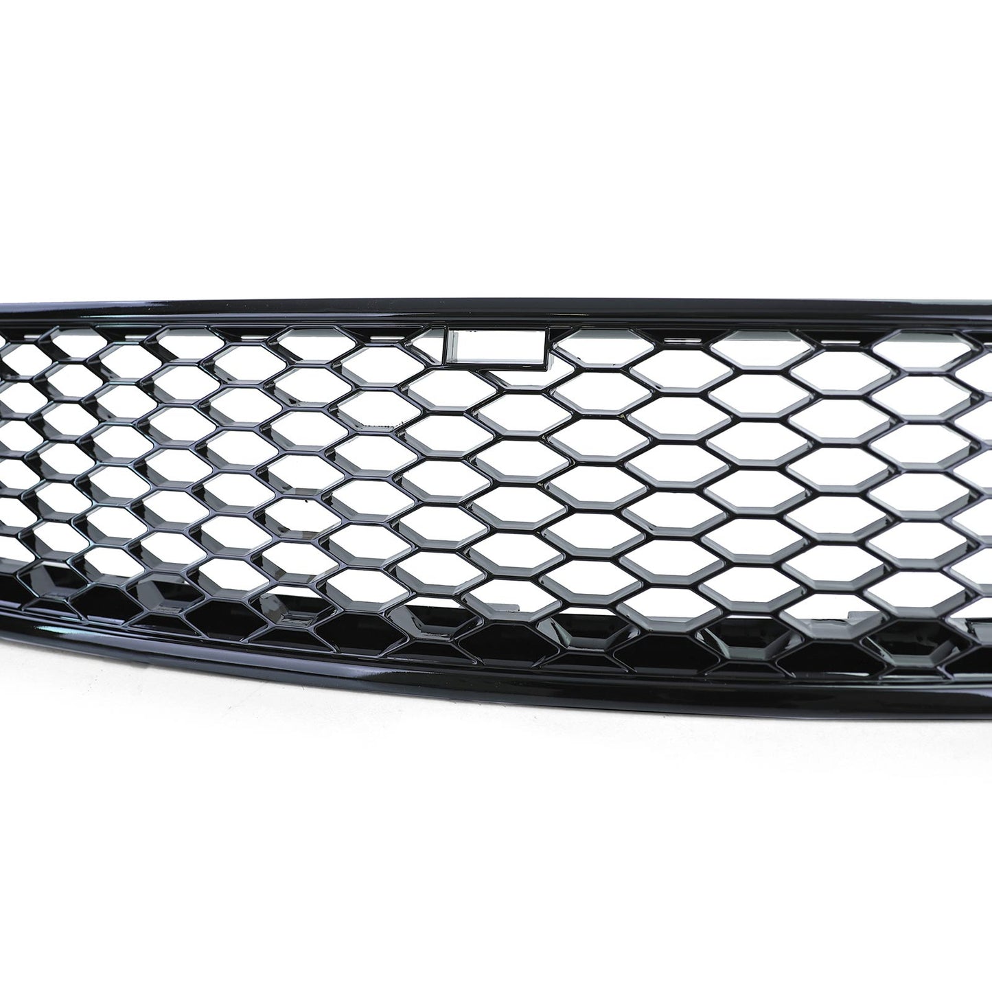Audi A6 4B C5 01-05 Griglia sportiva a nido d'ape senza emblema nero lucido