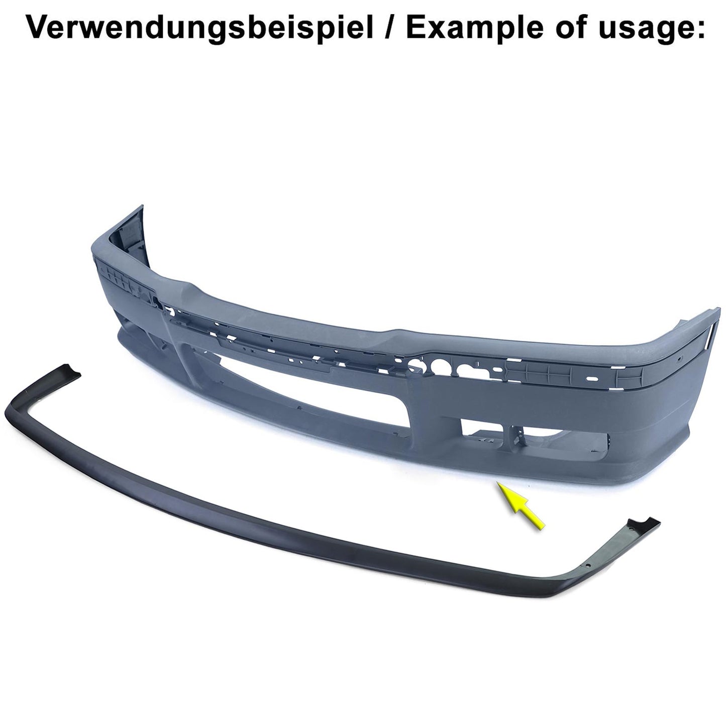 BMW Serie 3 E36 90-99 Splitter sottoparaurti anteriore