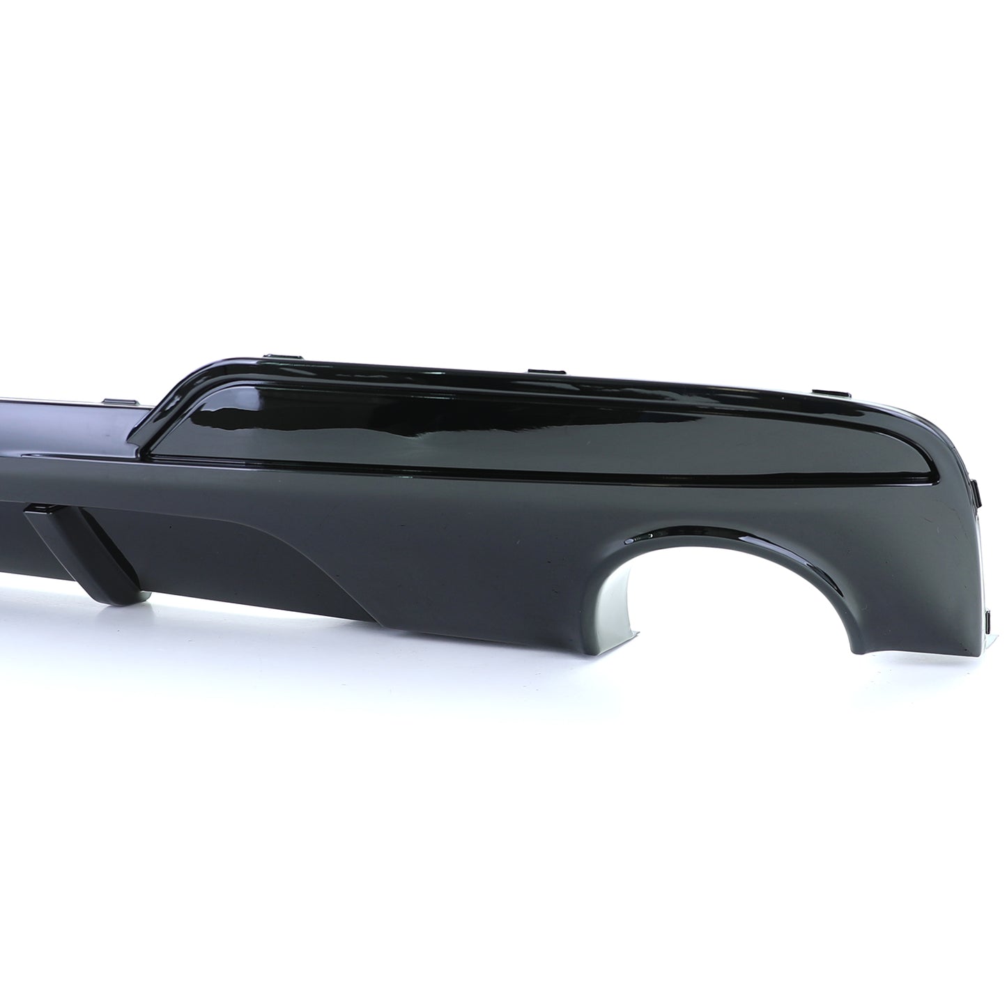 BMW Serie 5 F10 F11 535i 535d 10-17 Diffusore posteriore Performance nero lucido