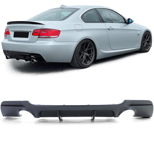BMW Serie 3 E92 E93 Diffusore 335d 335i posteriore Performance nero opaco