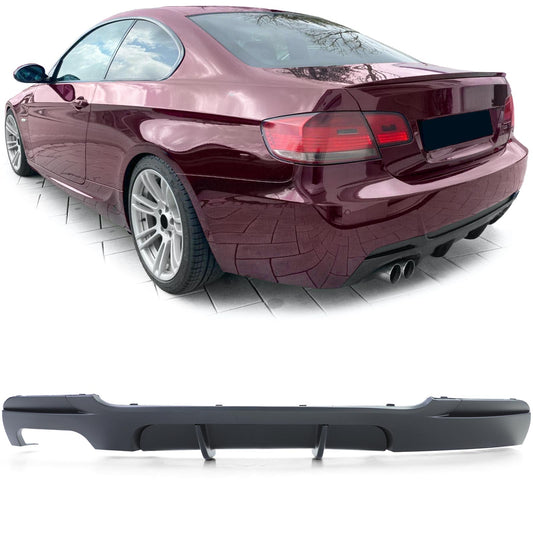 BMW Serie 3 E92 E93 Diffusore posteriore Performance nero opaco