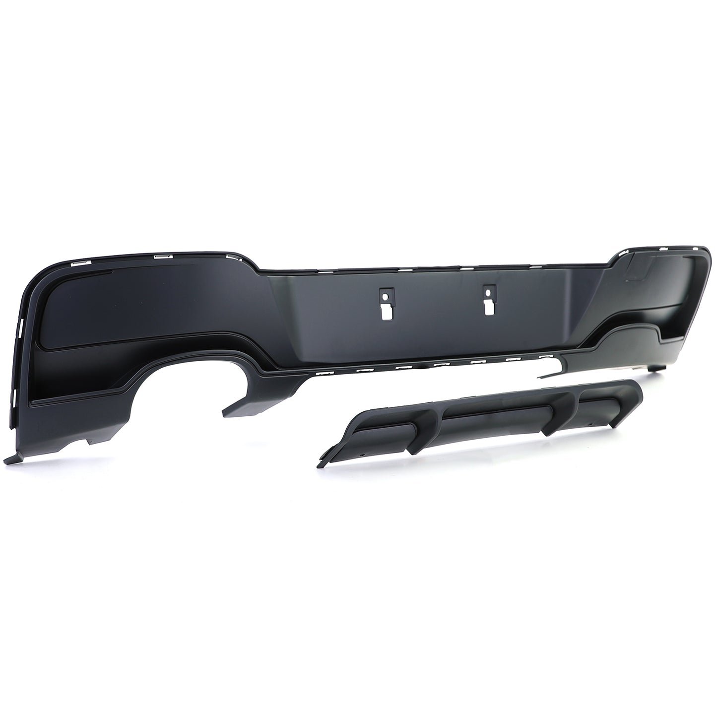 BMW Serie 1 F20 F21 120 125 11-15 Diffusore posteriore performance nero opaco