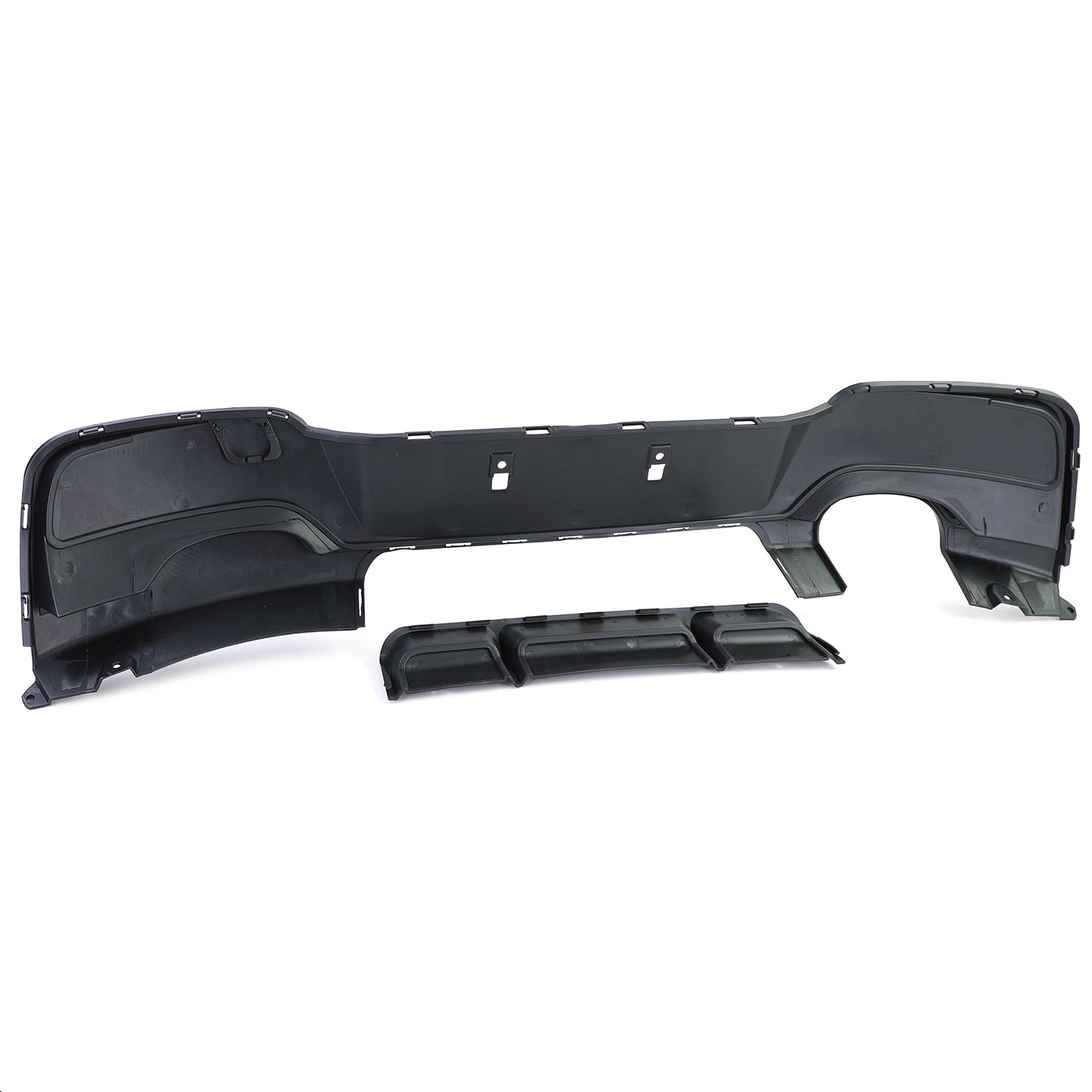 BMW Serie 1 F20 F21 120 125 11-15 Diffusore posteriore performance nero opaco