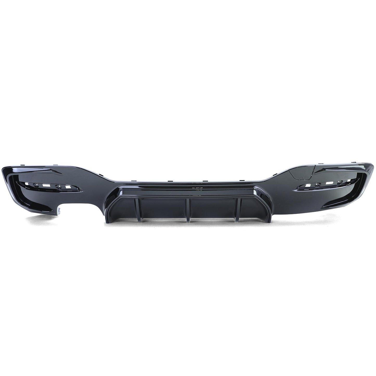 BMW Serie 1 F20 F21 120 125 15-19 Diffusore posteriore Performance nero lucido