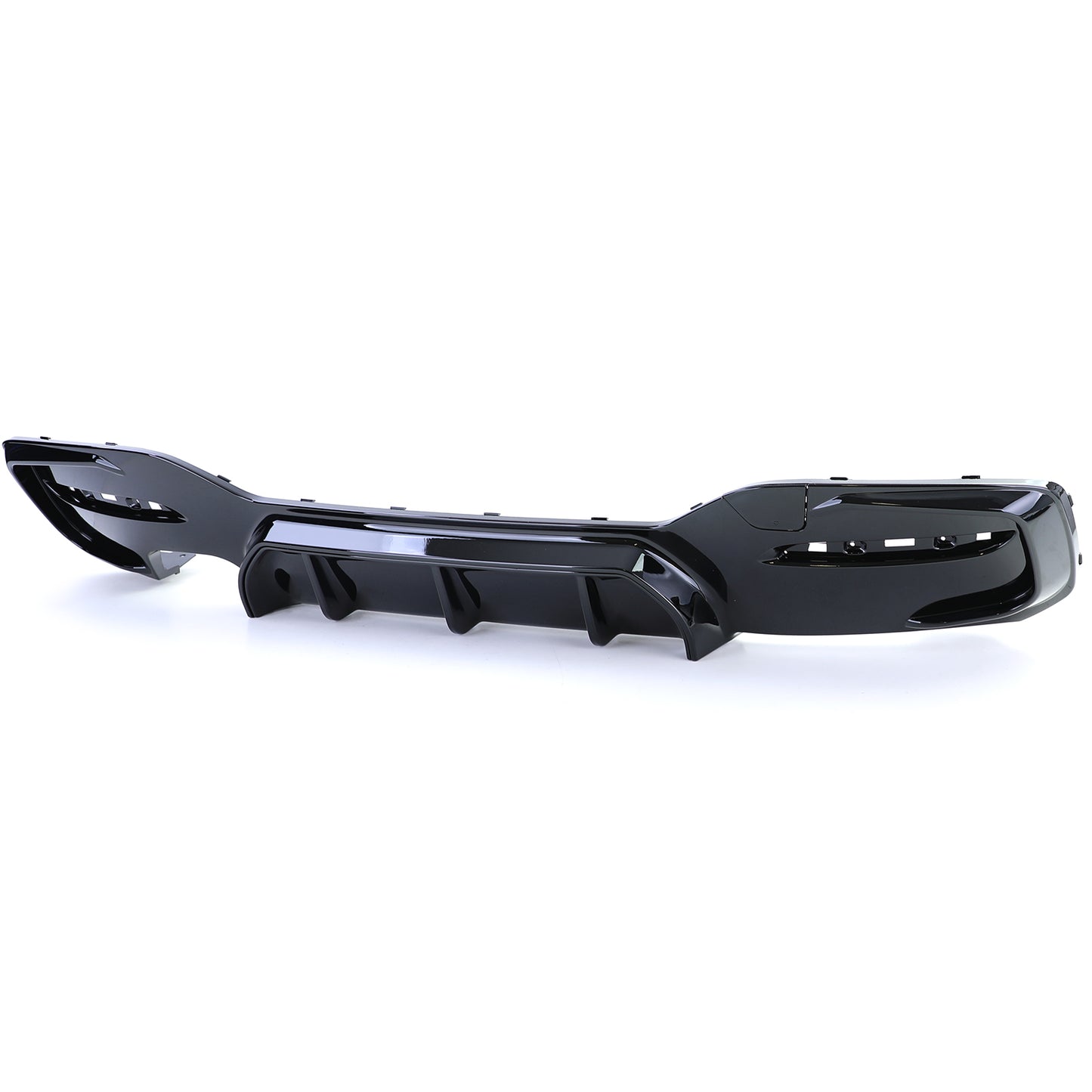 BMW Serie 1 F20 F21 120 125 15-19 Diffusore posteriore Performance nero lucido