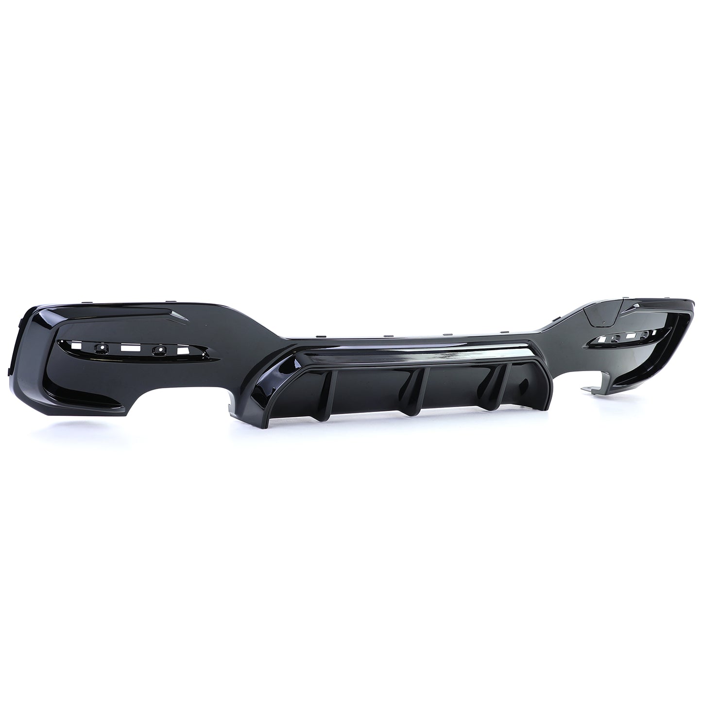 BMW Serie 1 F20 F21 M135 M140 15-19 Diffusore posteriore Performance Duplex 4 tubi