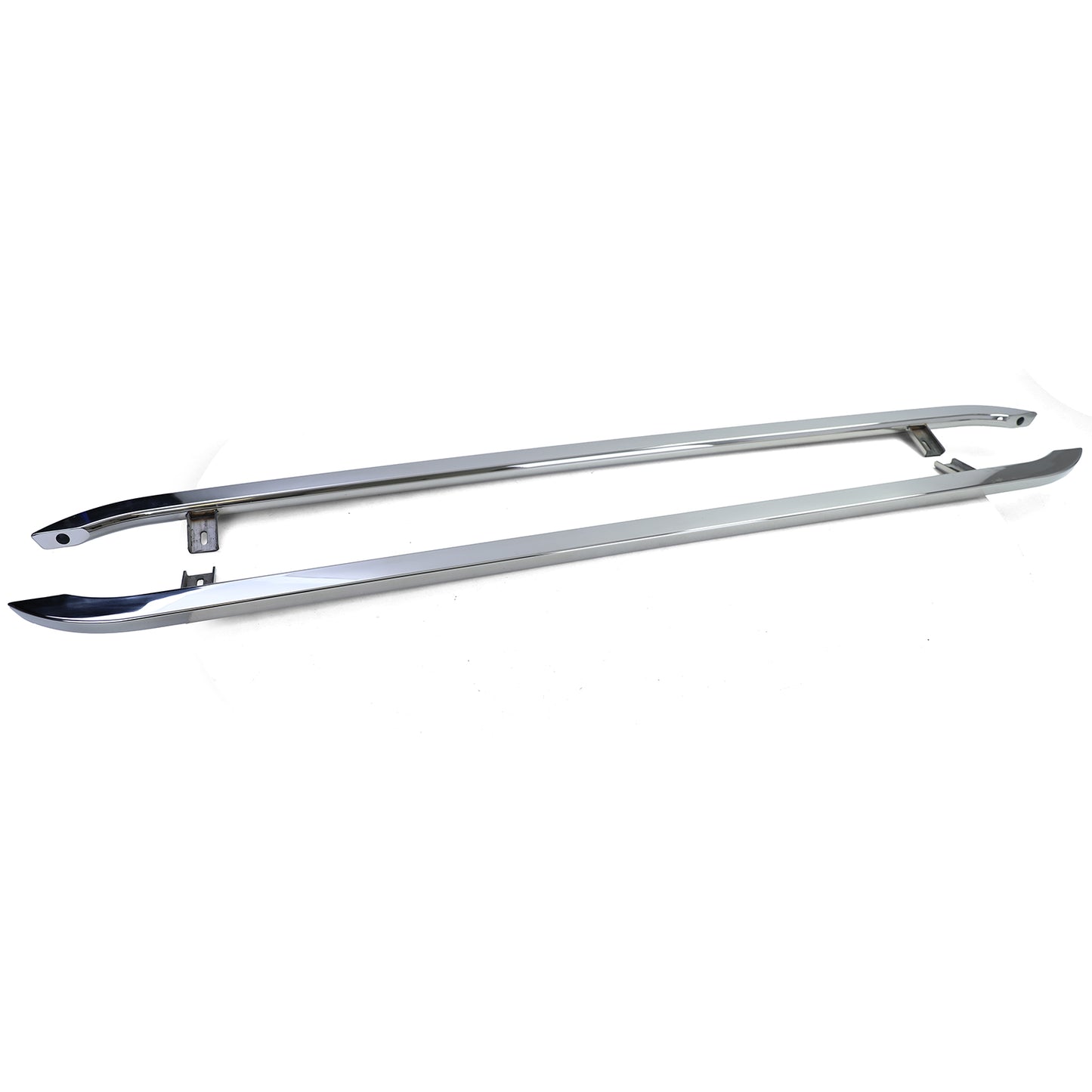 VW T5 T6 T6.1 passo corto Pedane, protezione della soglia, acciaio inossidabile lucidato