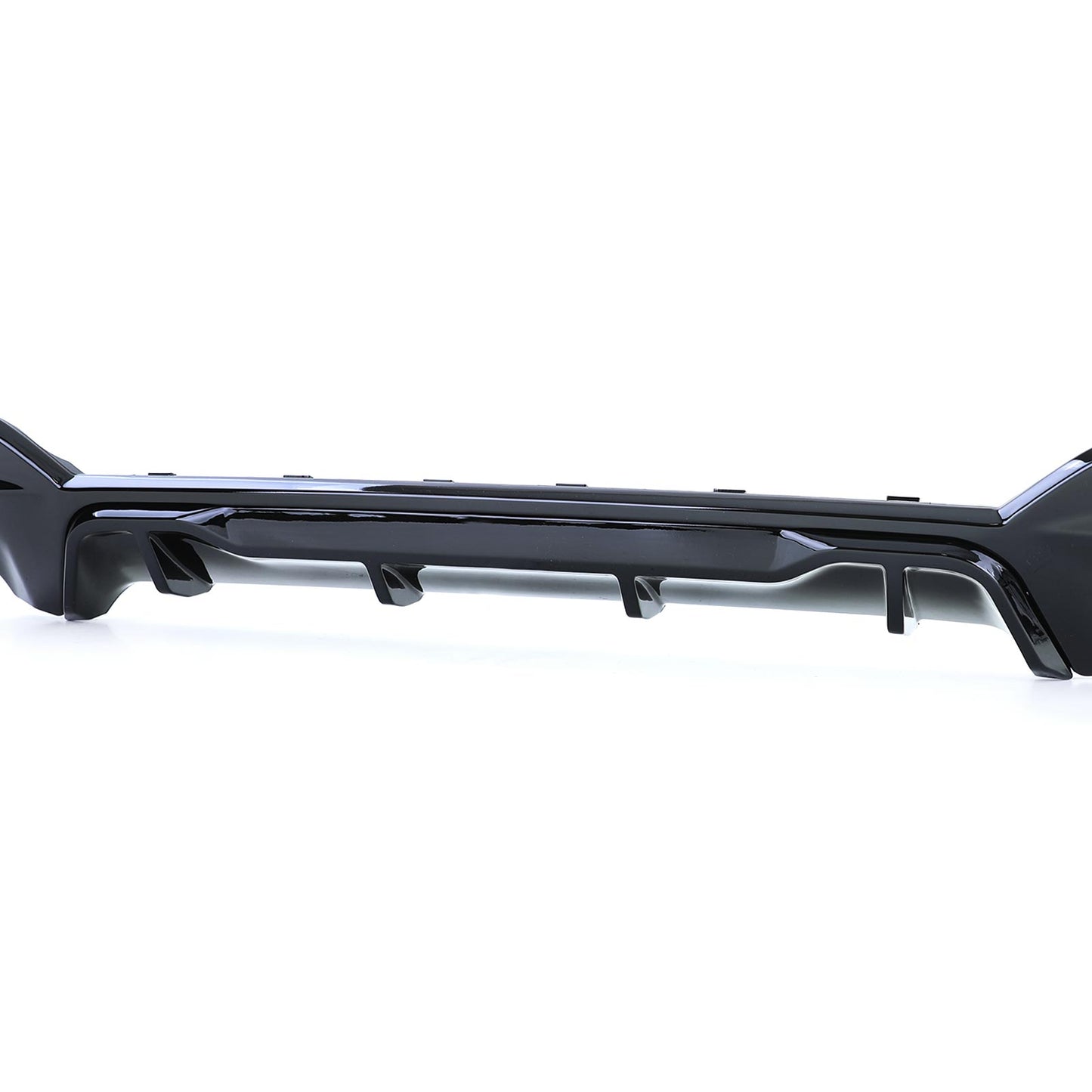 BMW Serie 3 G20 G21 320 330 Diffusore posteriore sportivo lucido + terminali di scarico 340