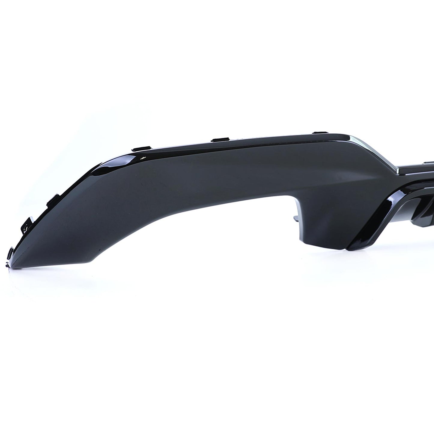 BMW Serie 3 G20 G21 320 330 Diffusore posteriore sportivo lucido + terminali di scarico 340