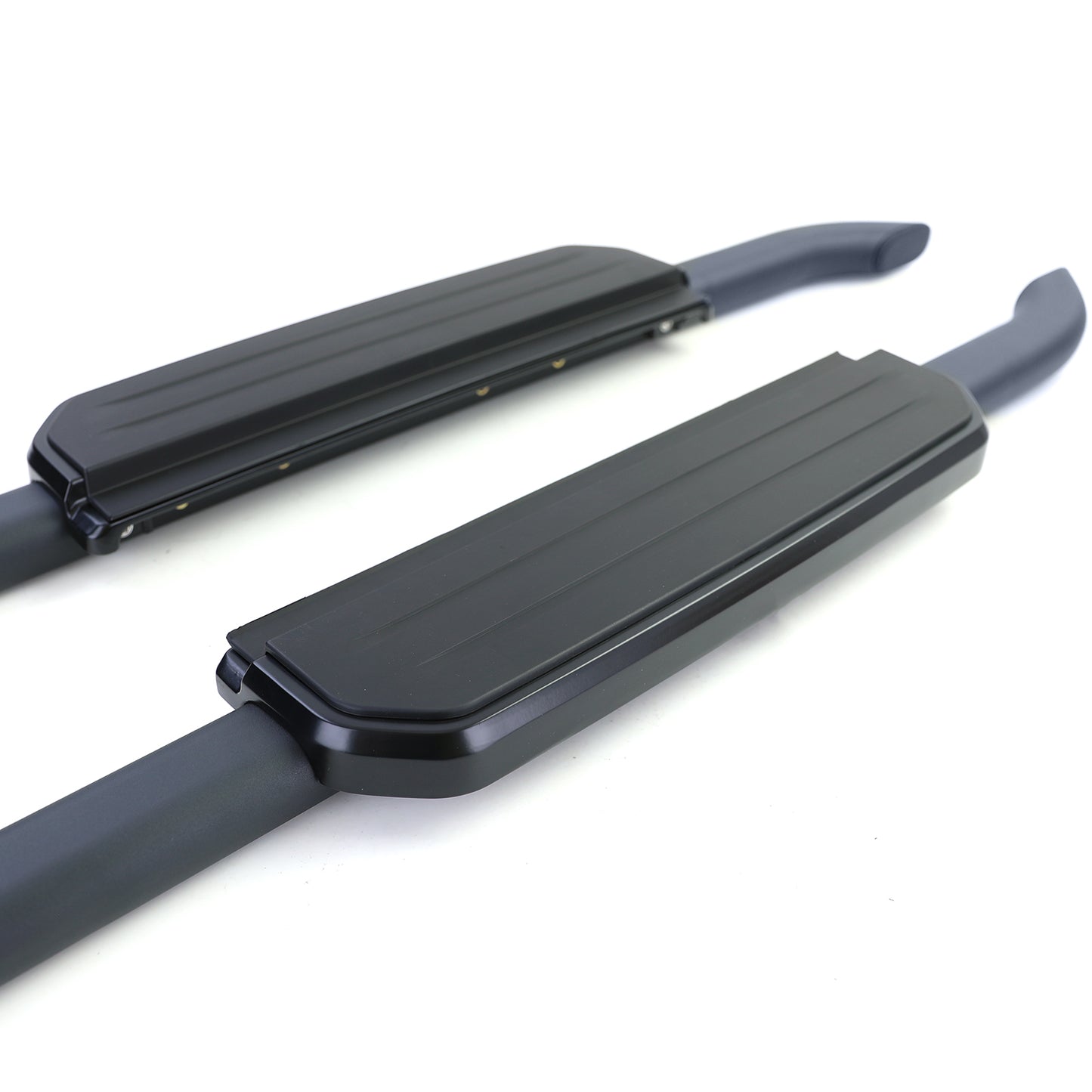 Pedane laterali in alluminio nero per Land Rover Defender L663 90 dal 19