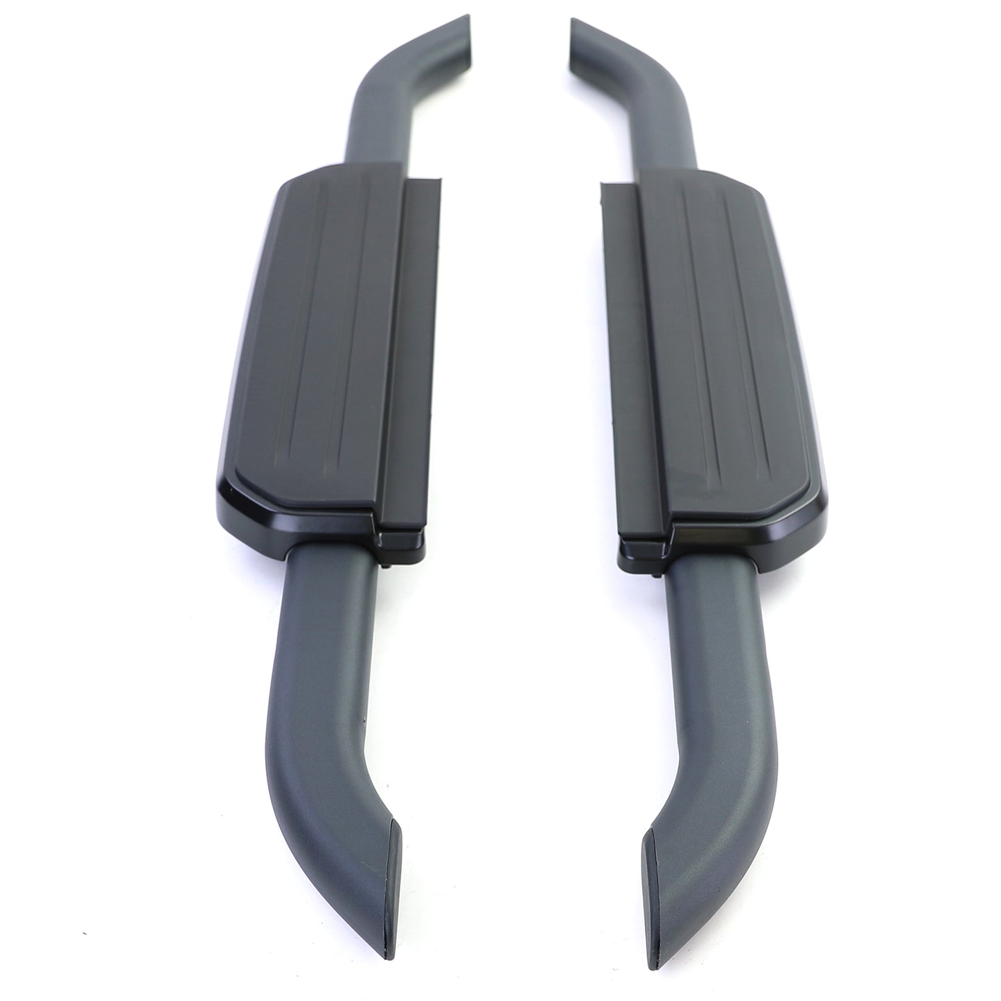 Pedane laterali in alluminio nero per Land Rover Defender L663 90 dal 19