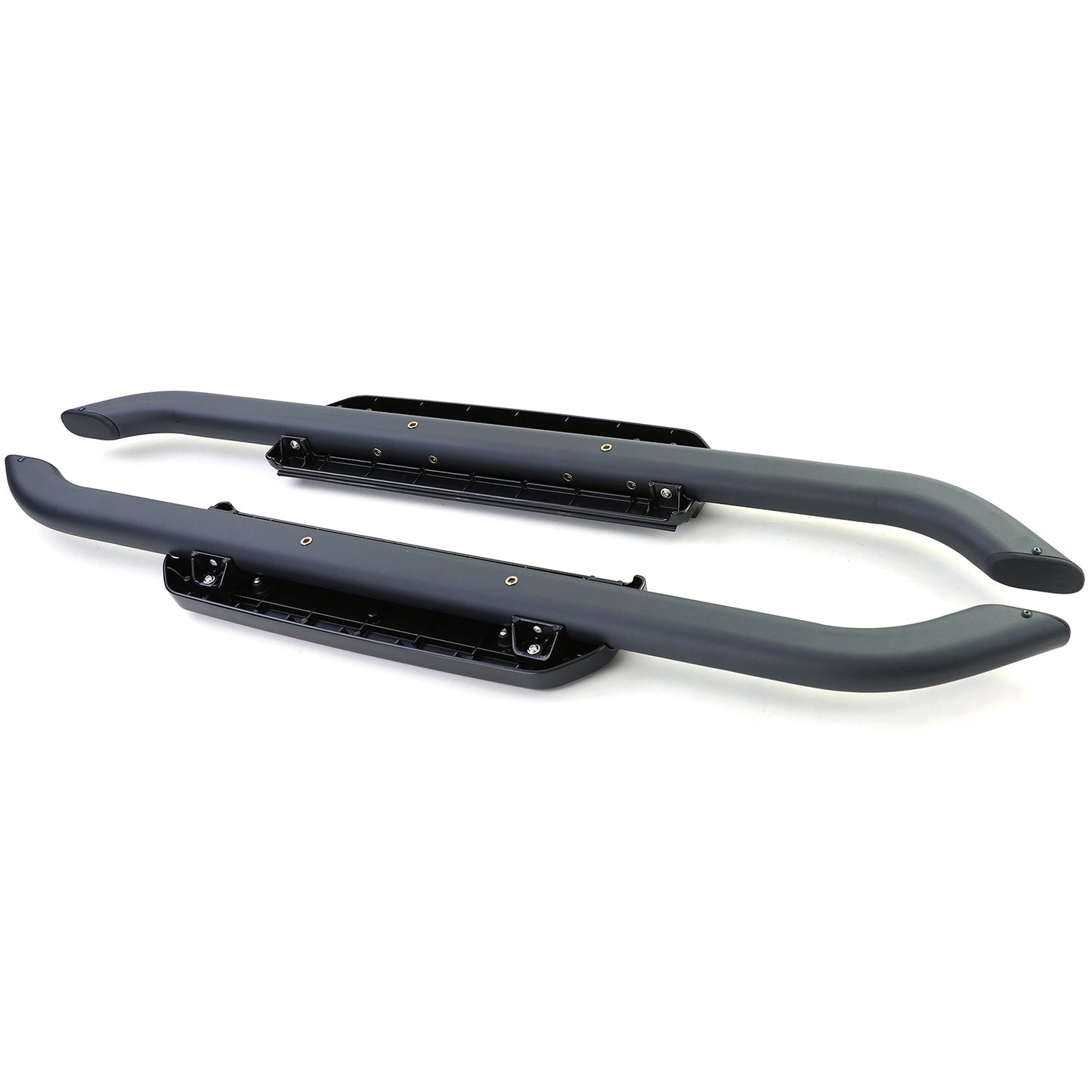 Pedane laterali in alluminio nero per Land Rover Defender L663 90 dal 19