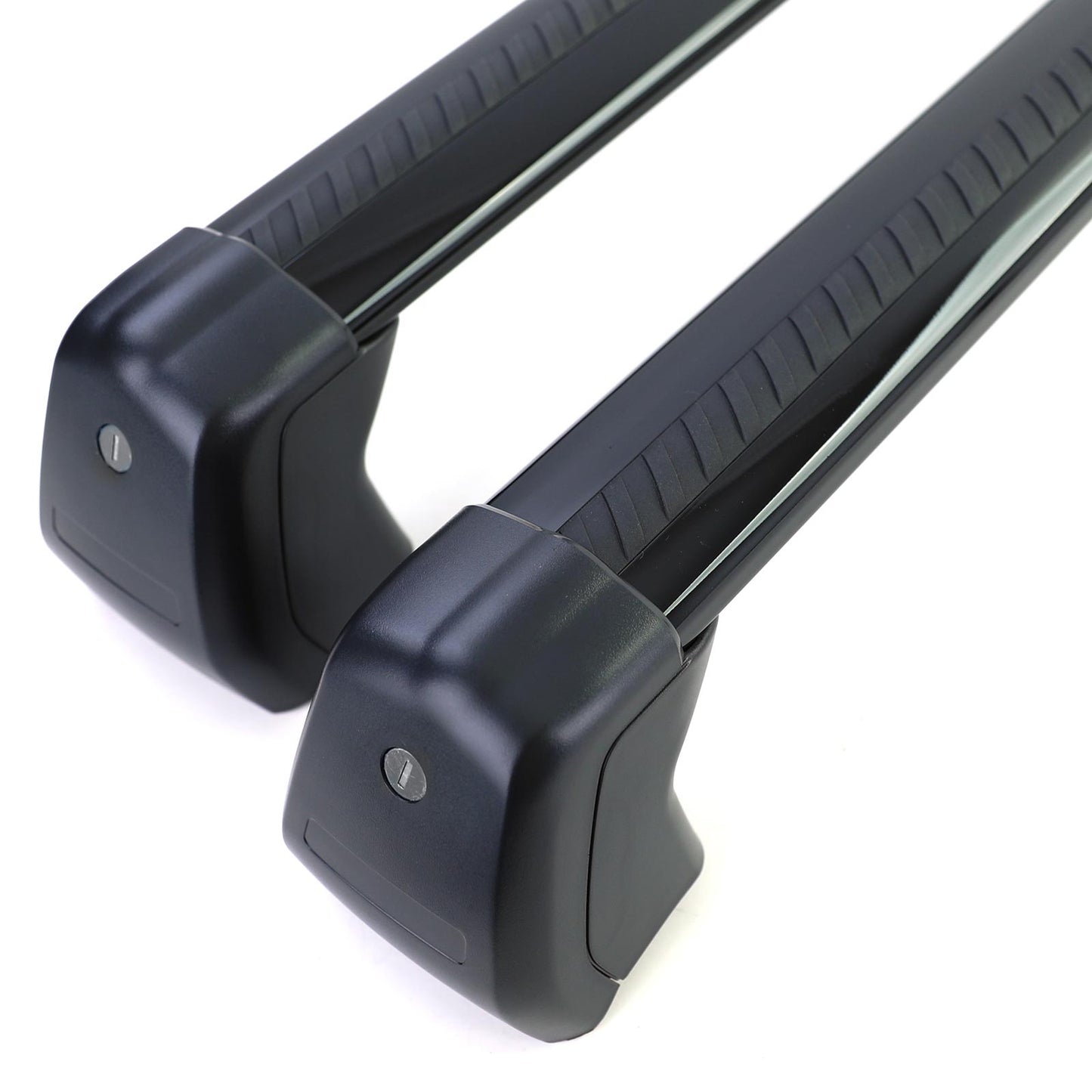 Land Rover Defender L663 90 110 dal 19 Montanti portapacchi in alluminio nero