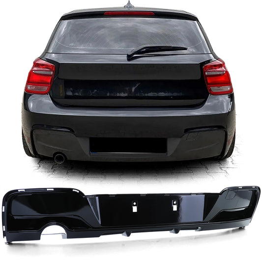 BMW F20 F21 114 116 118 120 11-15 Diffusore posteriore nero lucido