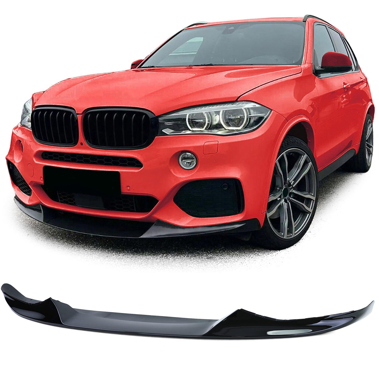 BMW X5 F15 13-18 Performance spoiler body kit anteriore posteriore nero lucido
