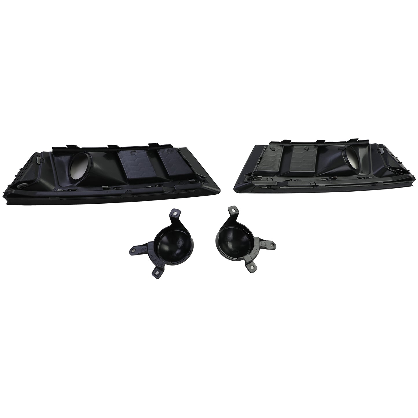 Audi A4 B9 15-19 senza S-Line La copertura lucida del paraurti con griglia a nido d'ape