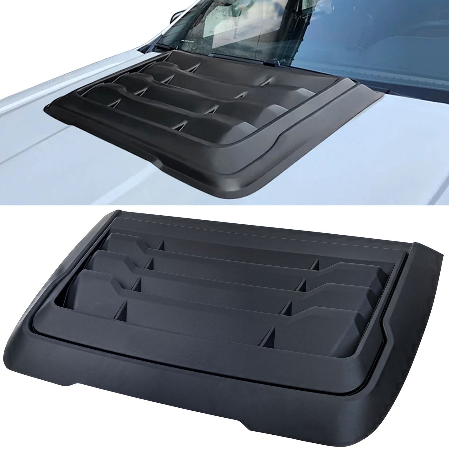 Presa d'aria sul cofano Tenzo-R Tipo B adatta per Ford Ranger T7 T8 2015-2022