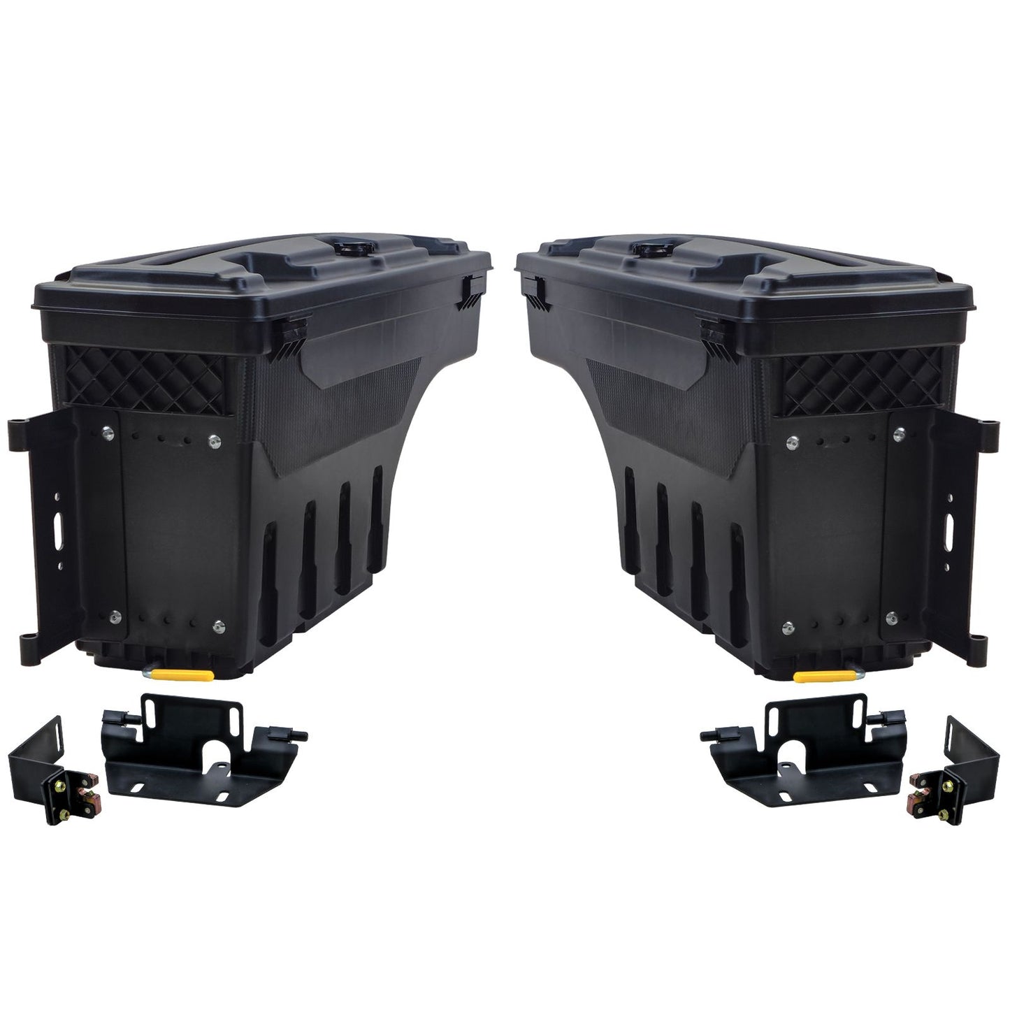 Box portaoggetti per area di carico in ABS con serratura destra+sinistra per Ford Ranger T9