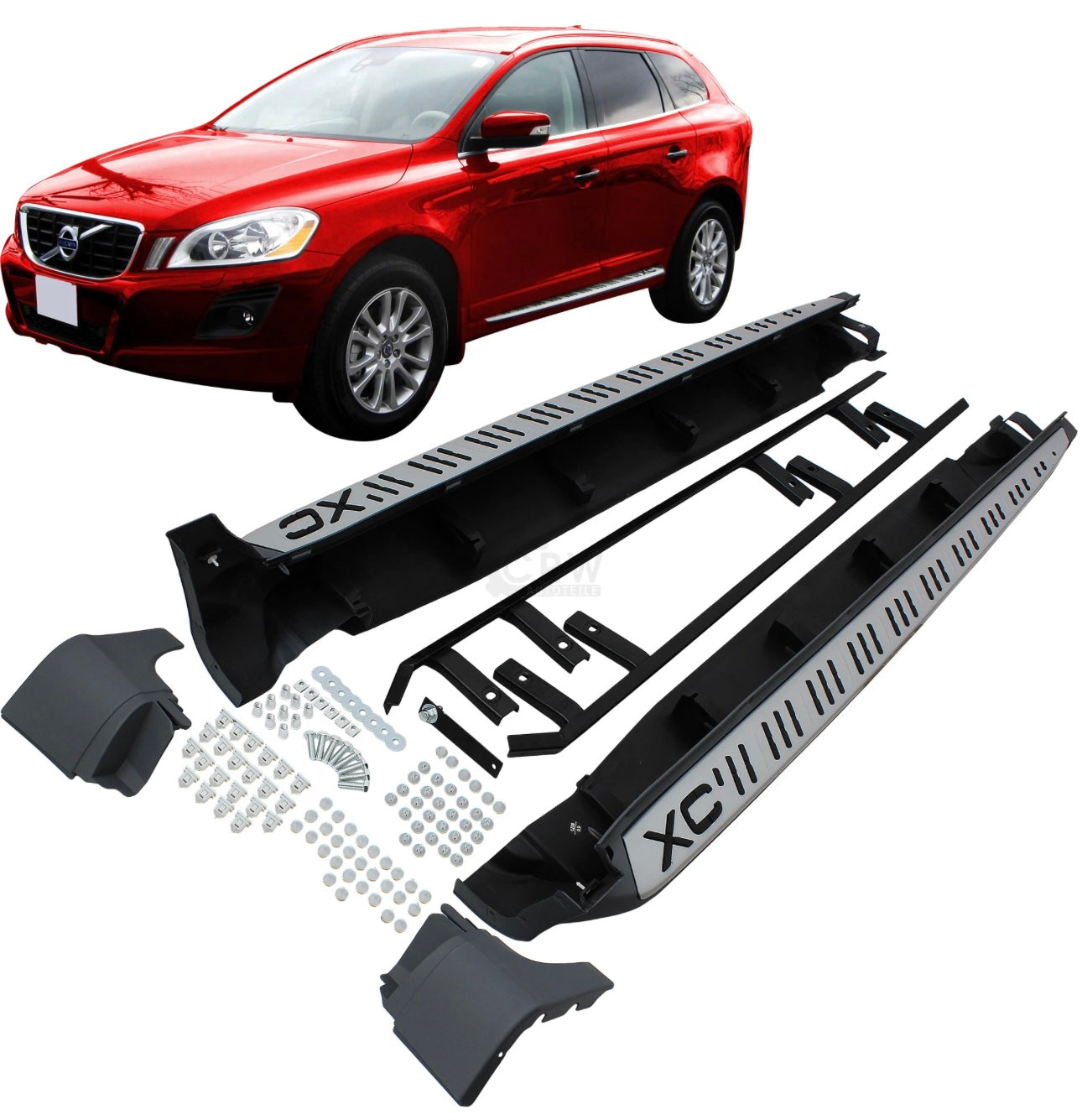 Volvo Xc60 2014-2018 Pedane Laterale in alluminio Originale