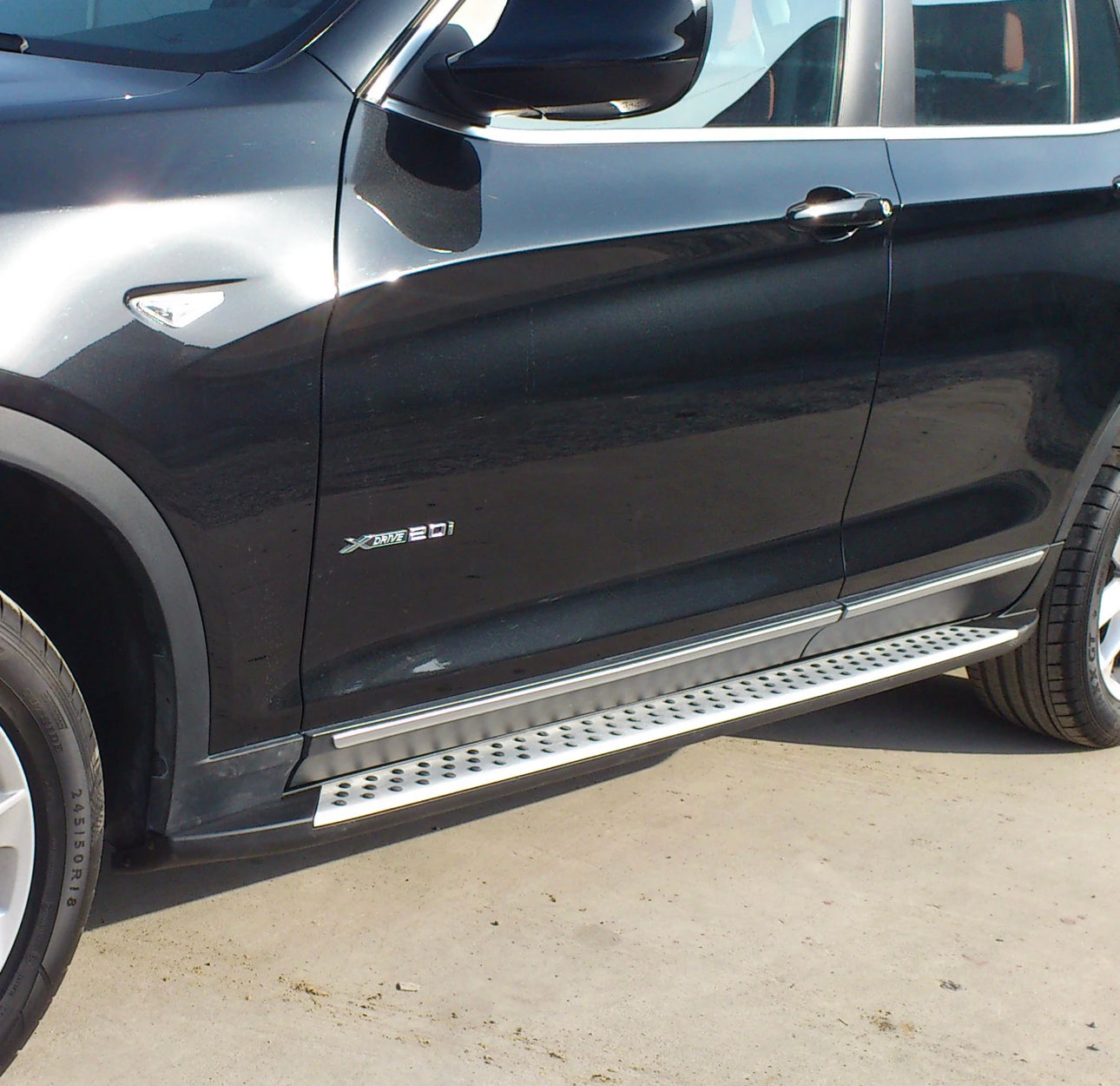 Bmw x3 F25 kit Pedane laterali in alluminio originale