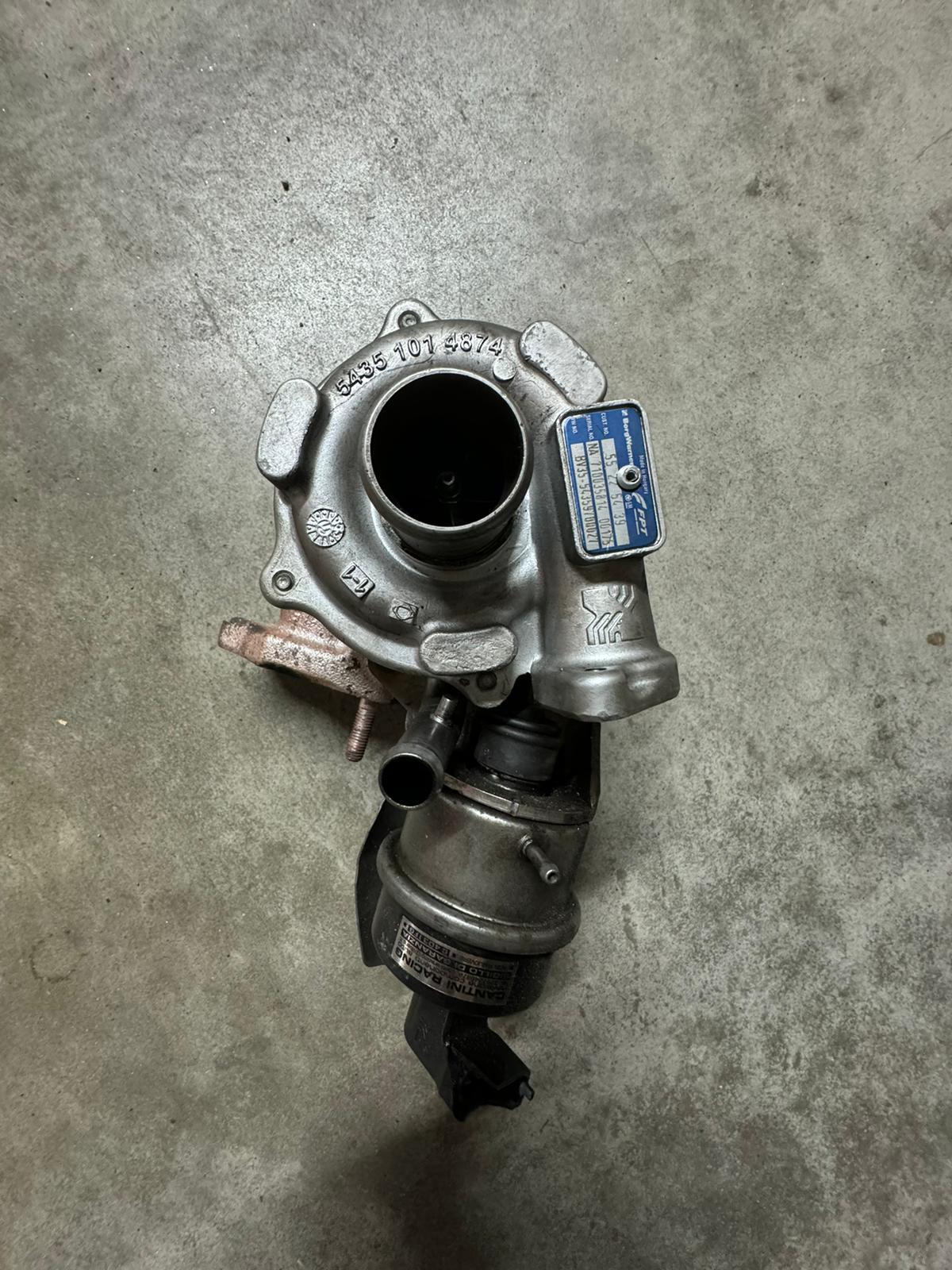 TURBINA TURBO BV35 54359700027 AR MITO FIAT IDEA PUNTO FIORINO DOBLO