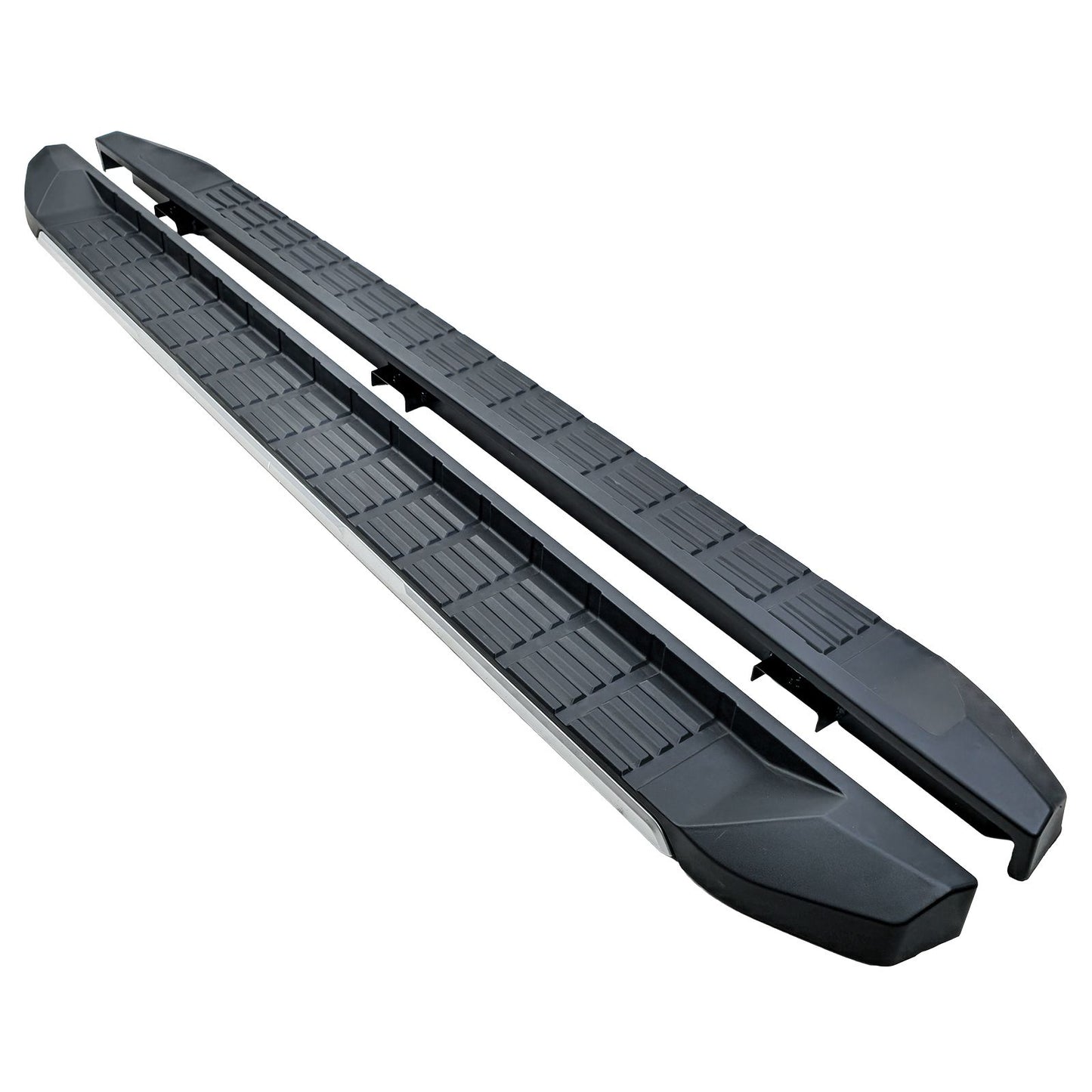 Pedane laterali in alluminio con protezione adatte per VW Amarok 2010-2022