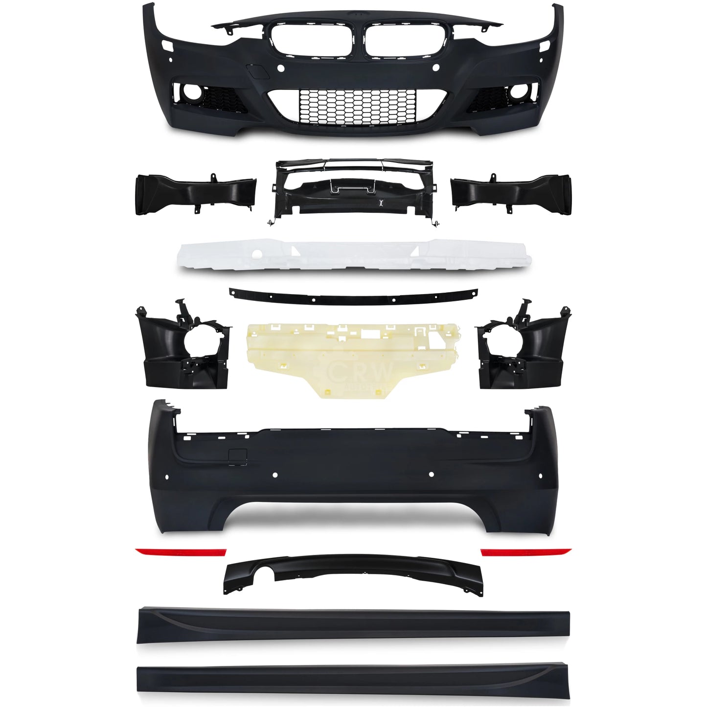 Bodykit M SPORT minigonne laterali + paraurti BMW F30 Dal 2012