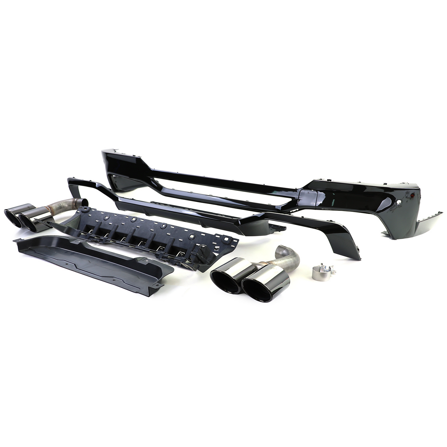 BMW X4 G02 18-21 PARAURTI POSTERIORE X4M + TERMINALI