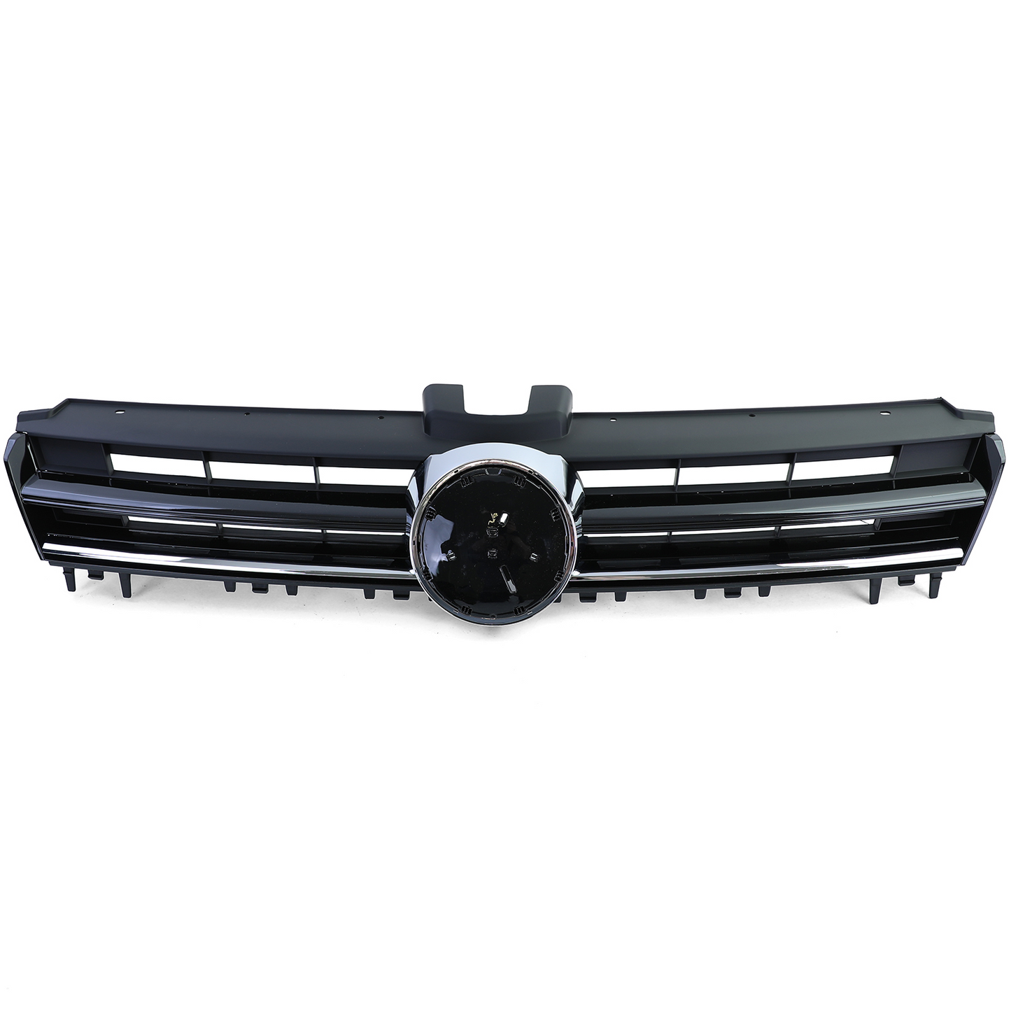 VW Golf 7 12-16 Griglia radiatore sportiva nera lucida con striscia cromata