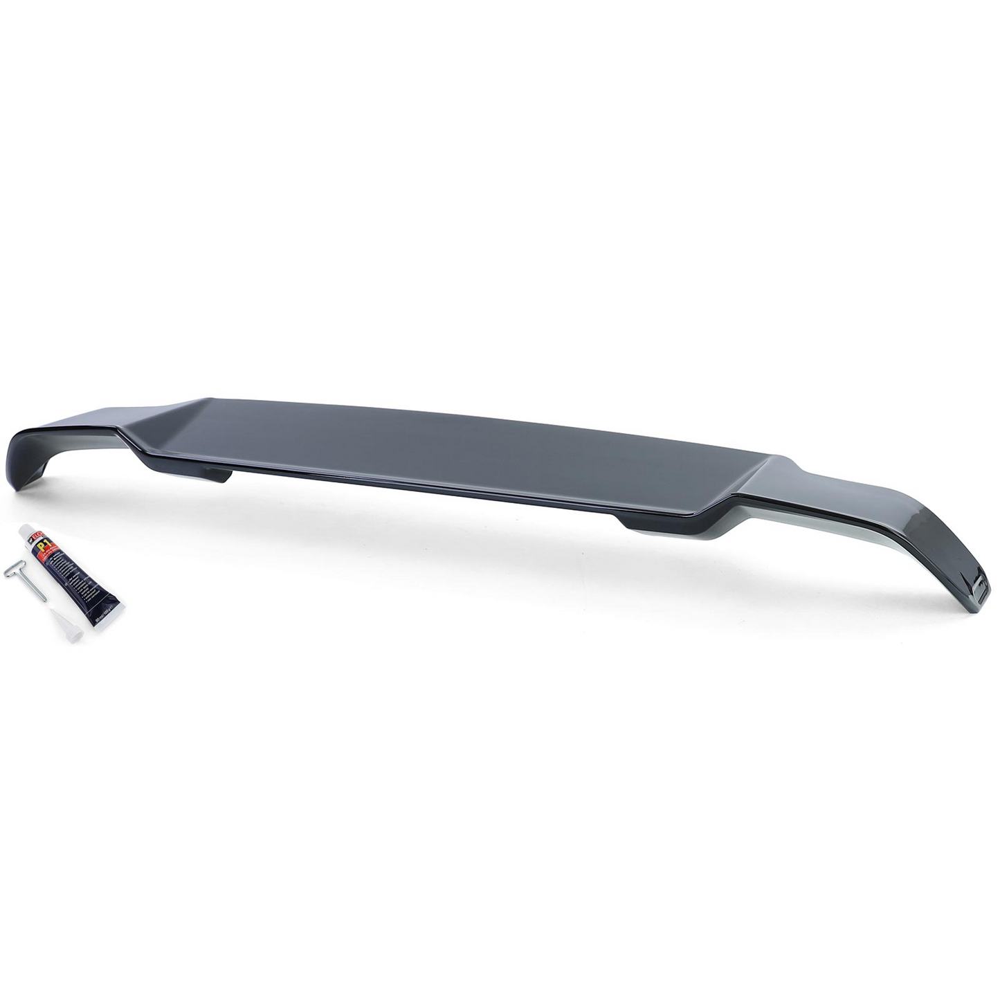 Spoiler tetto posteriore nero lucido per Land Rover Defender L663 90 110
