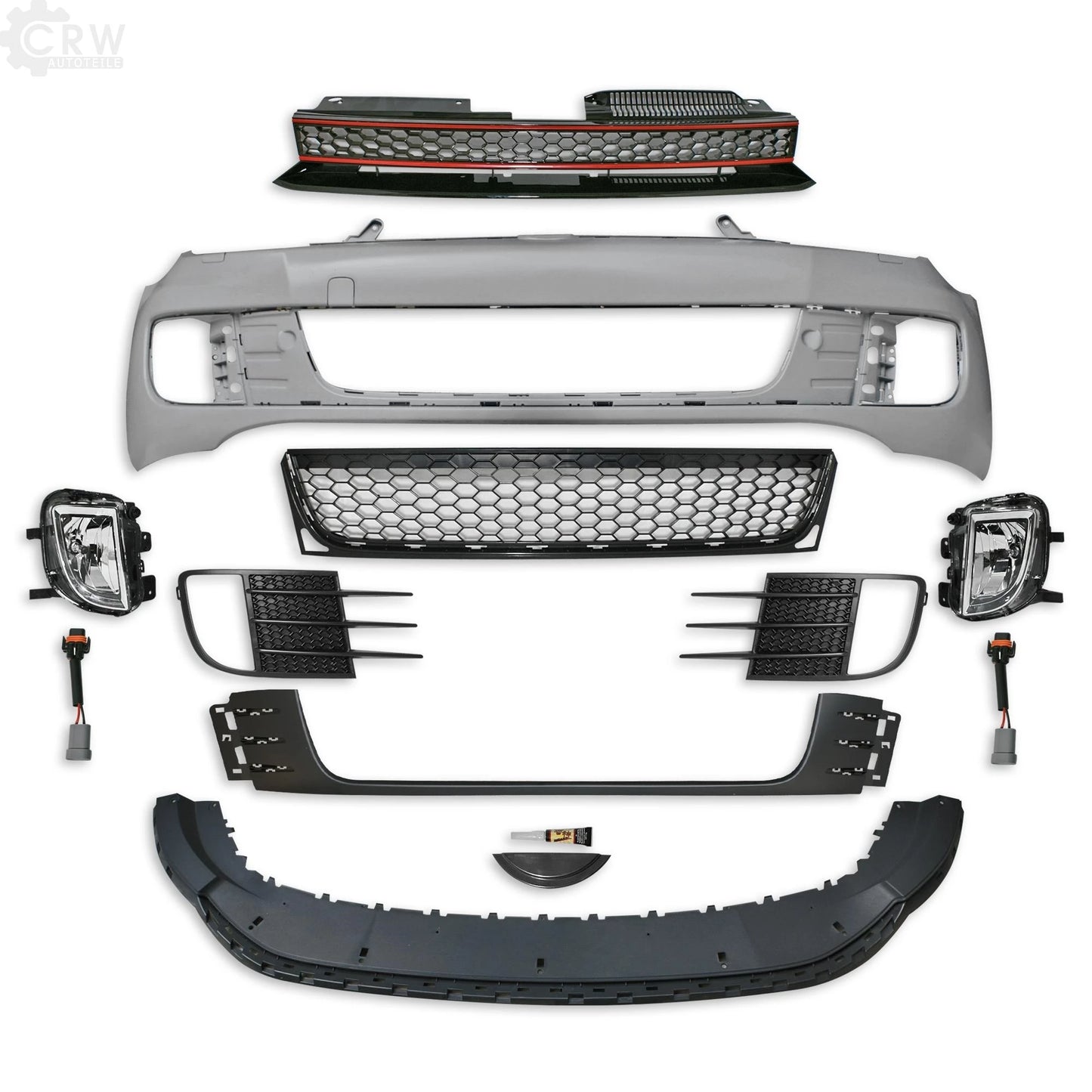 VW Golf 6 anno 08-12 look GTI con fendinebbia Paraurti anteriore