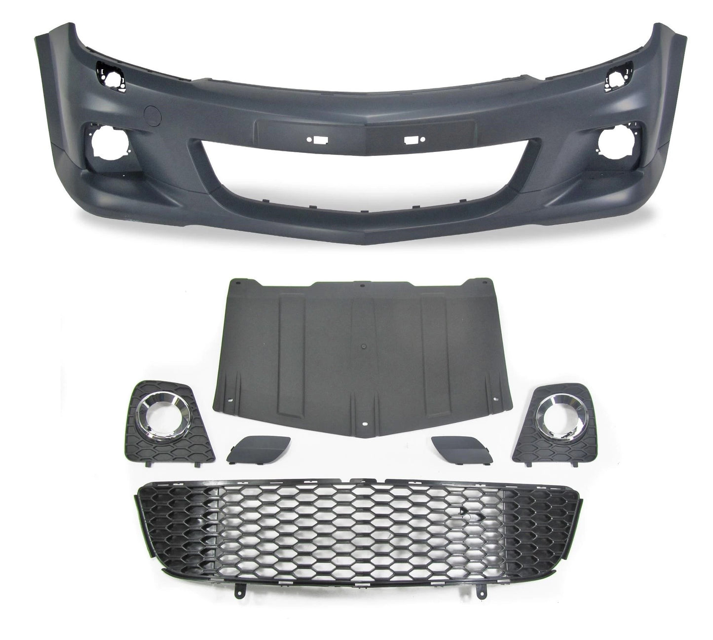 Paraurti anteriore verniciato Opel Astra H Anno 04->> solo GTC 3 porte OPC look
