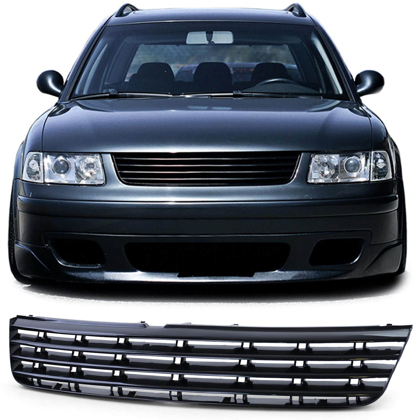 VW Passat 3B Berlina Variant 96-00 Griglia sportiva senza emblema