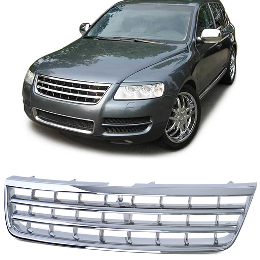 VW Touareg 7L 02-06 Griglia sportiva senza emblema cromata