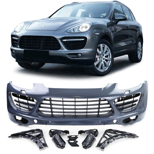 Porsche Cayenne 958 92A pre-lifting 10-14 Paraurti anteriore look turbo