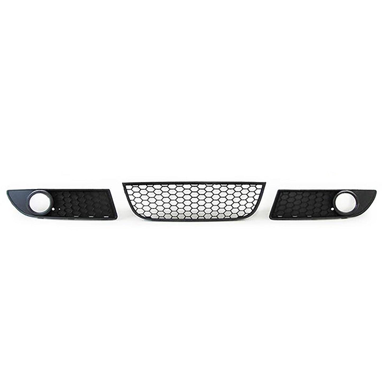 VW Polo 9N3 Inserto griglia griglia a nido d'ape + coperture fendinebbia