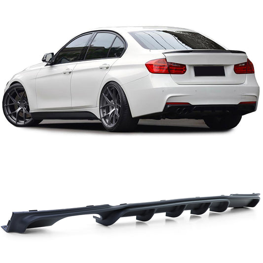 BMW F30 F31 320 325 328 330 335 Diffusore posteriore Performance nero opaco