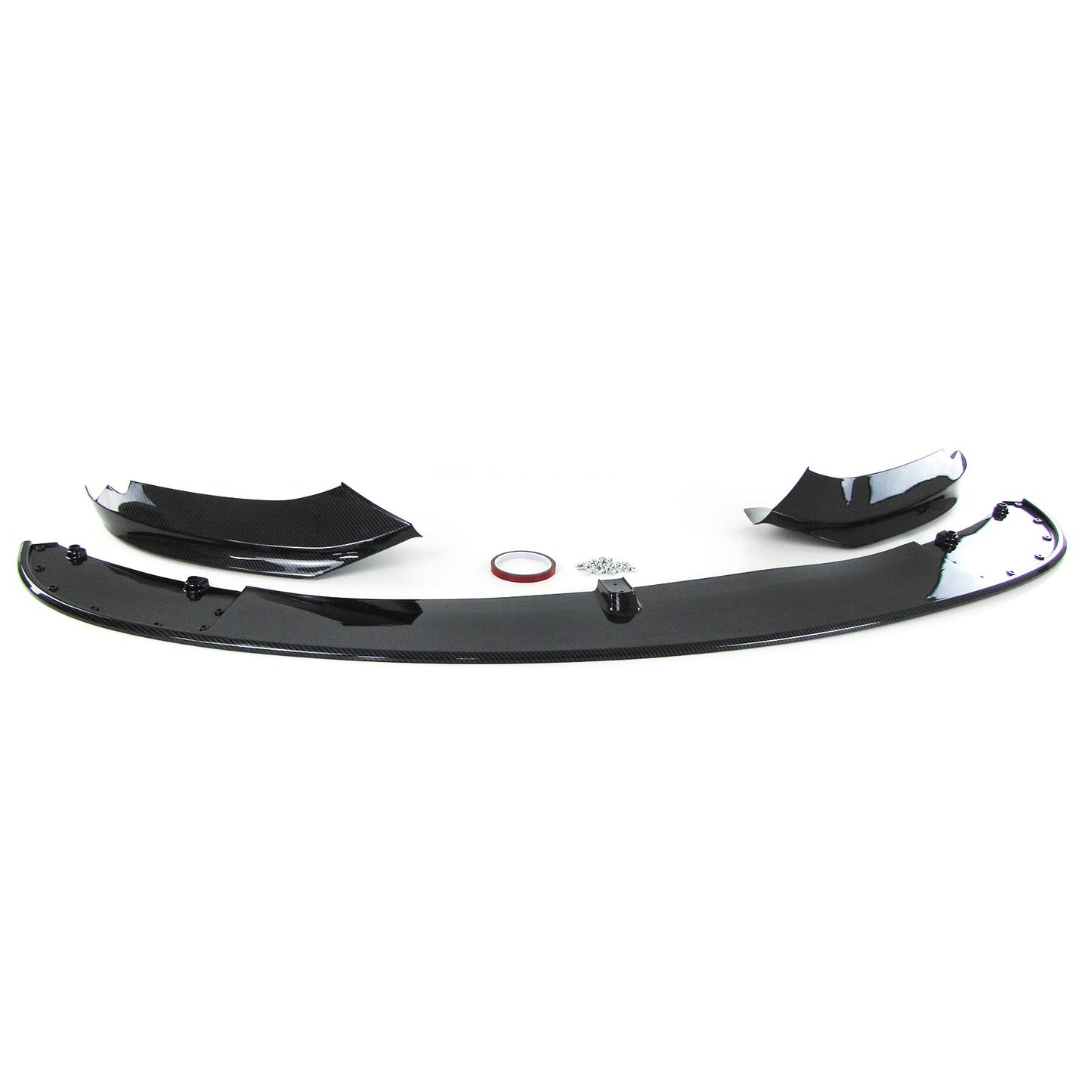BMW F32 spoiler anteriore paraurti carbon look