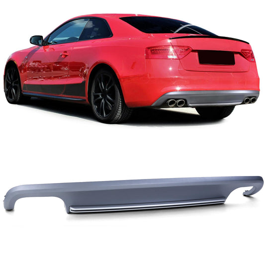 Audi A5 8T 2 porte 11-17 Diffusore paraurti posteriore sportivo S5