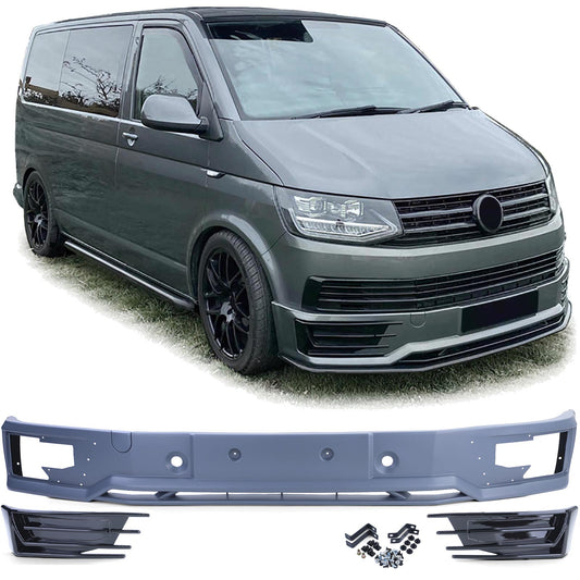 VW T6 Multivan Transporter dal 15 Paraurti spoiler anteriore look Sportline